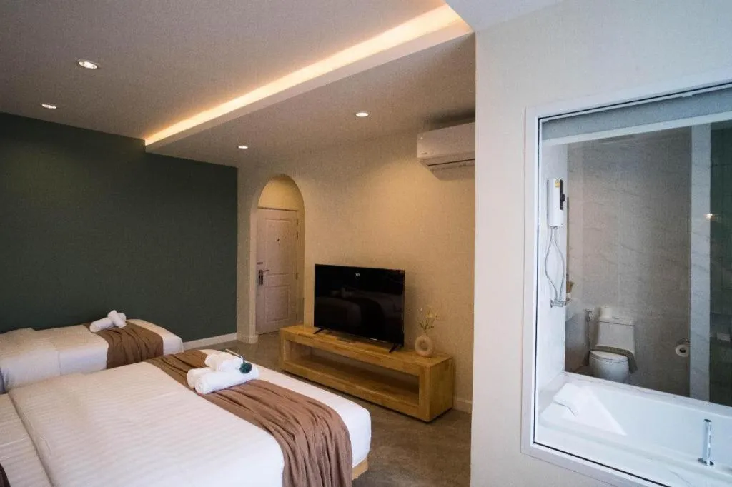 Bed in Nanlamoon Hotel