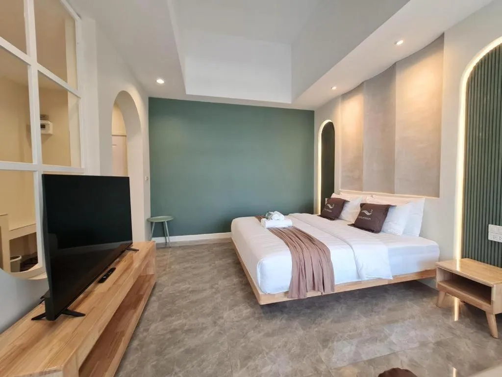 Bed in Nanlamoon Hotel