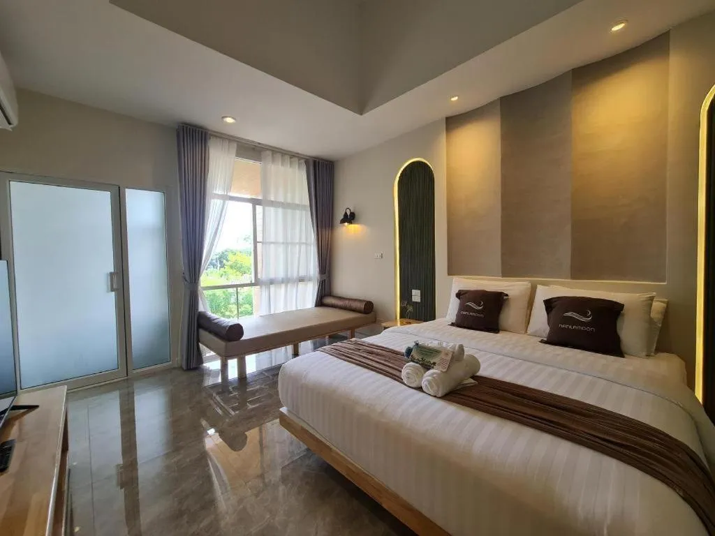 Bed in Nanlamoon Hotel