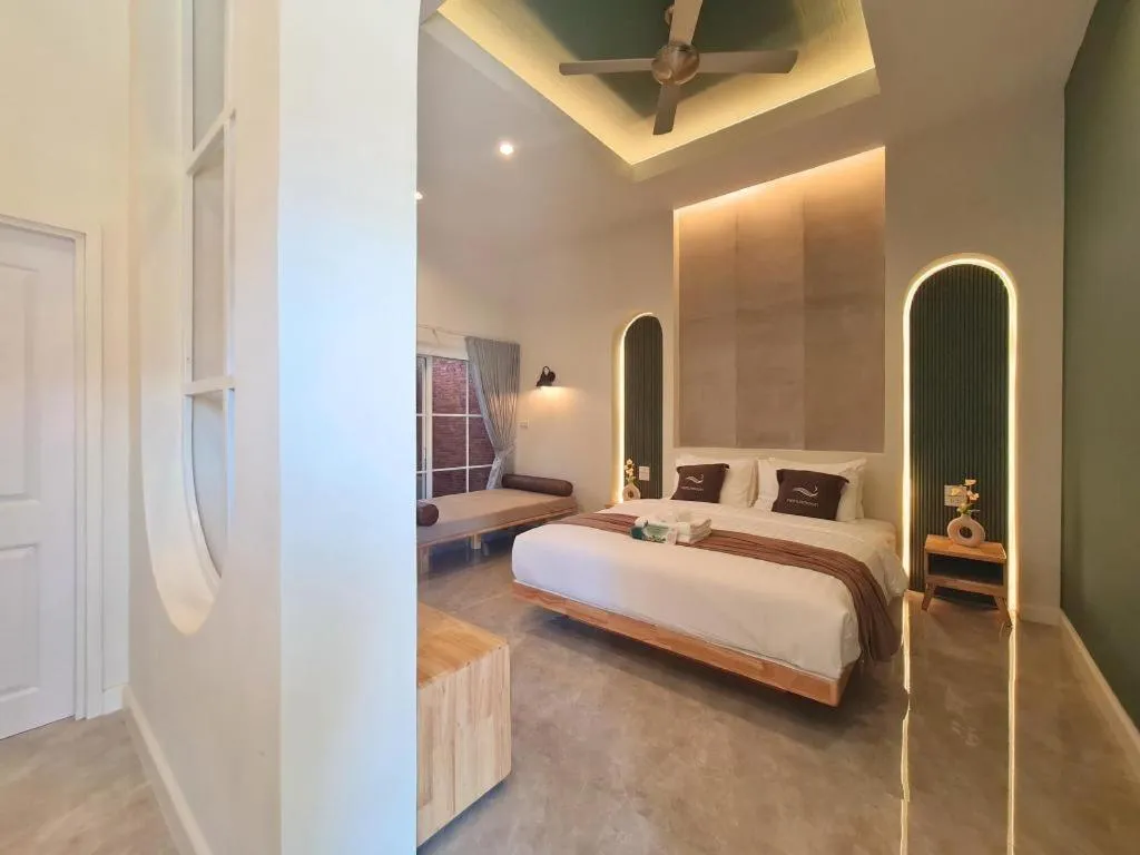 Bed in Nanlamoon Hotel