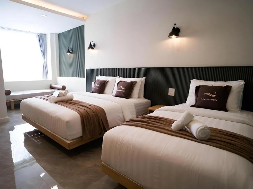 Bed in Nanlamoon Hotel