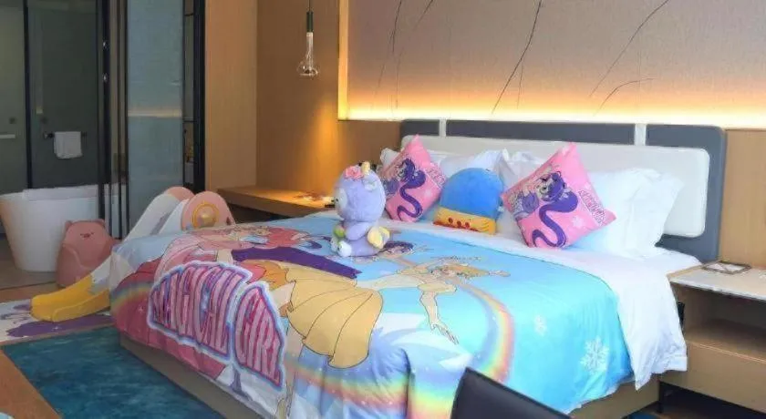 Bed in Ramada Encore by Wyndham Jinan Shanghe