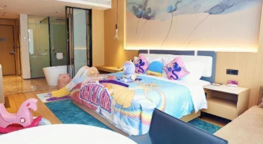 Bed in Ramada Encore by Wyndham Jinan Shanghe