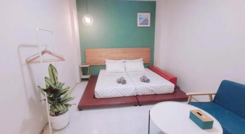 Bed in 7 Class Pool Villa