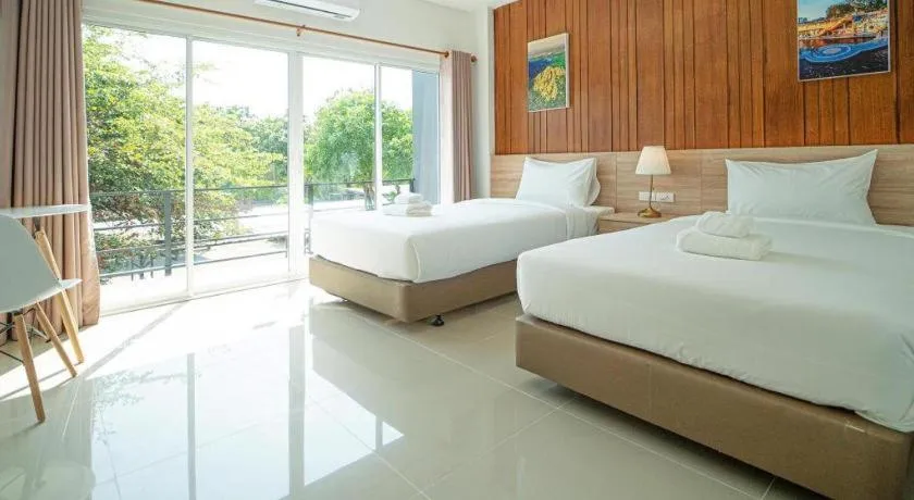 Bed in B2 Nakhon Sawan Boutique & Budget Hotel