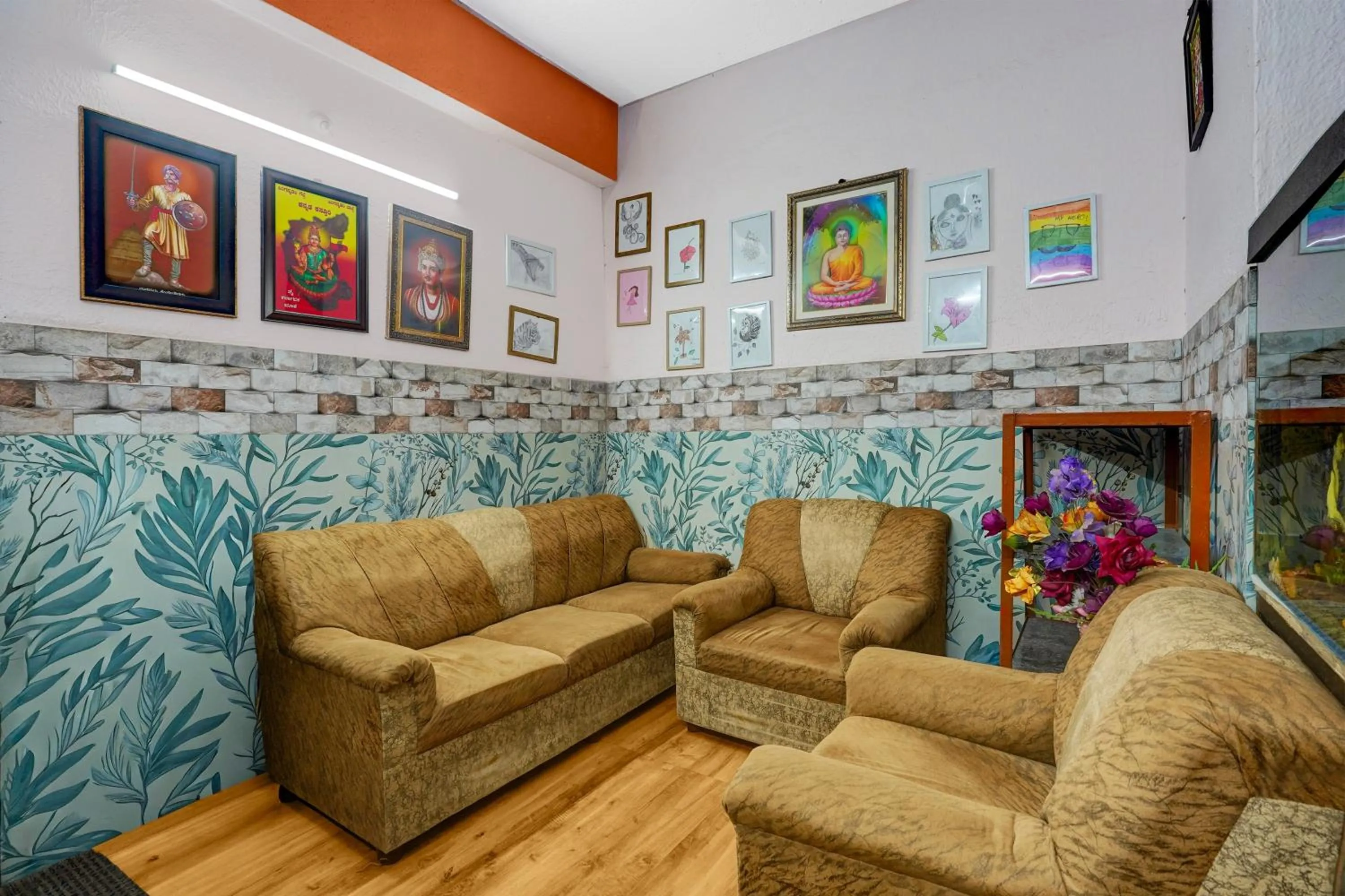 Lobby or reception in Super Hotel O Diamond Street Bangalore Formerly Sri Sai Guru Comfort