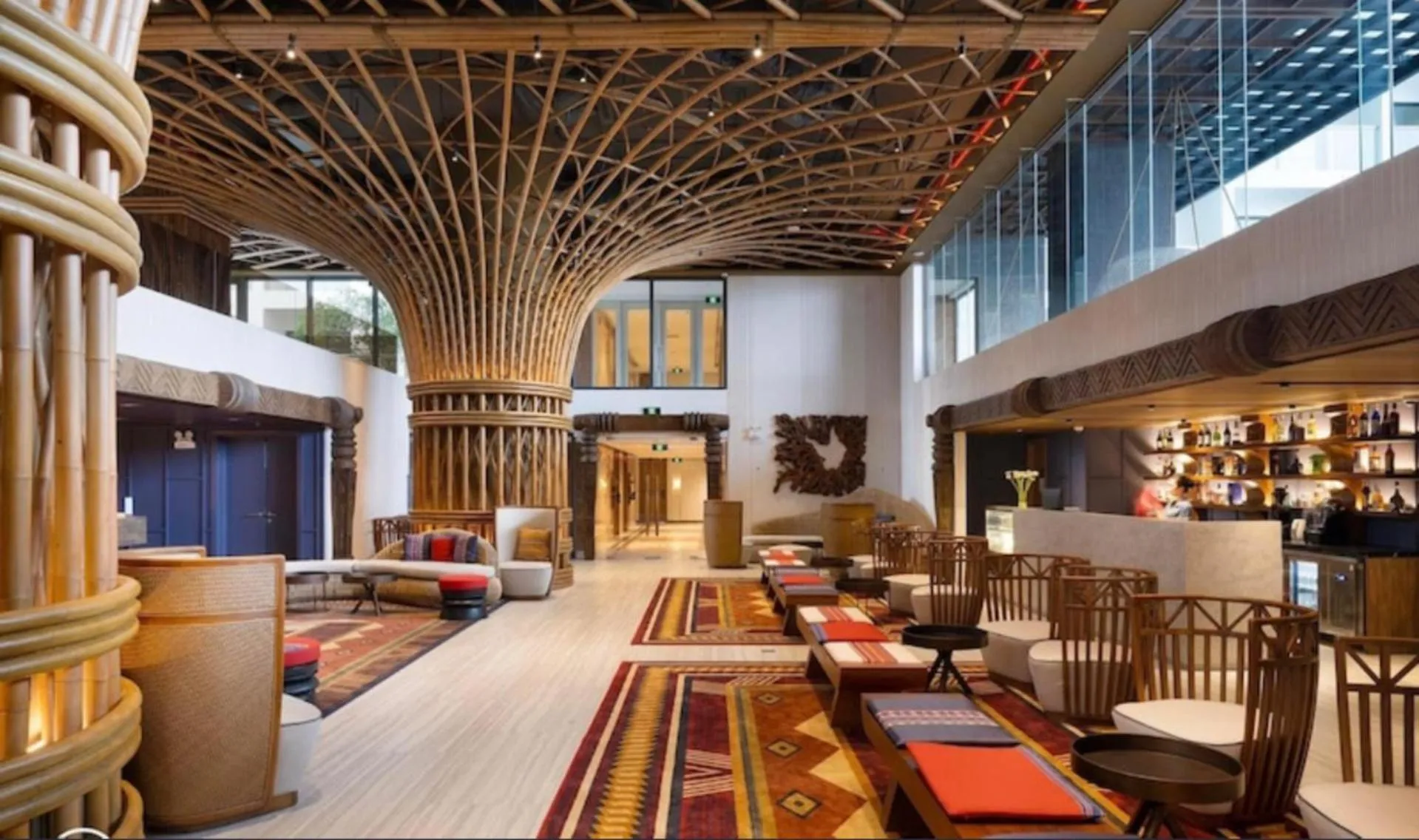 Lobby or reception in Apec Mandala Hotel & Apartment Tuy Hòa