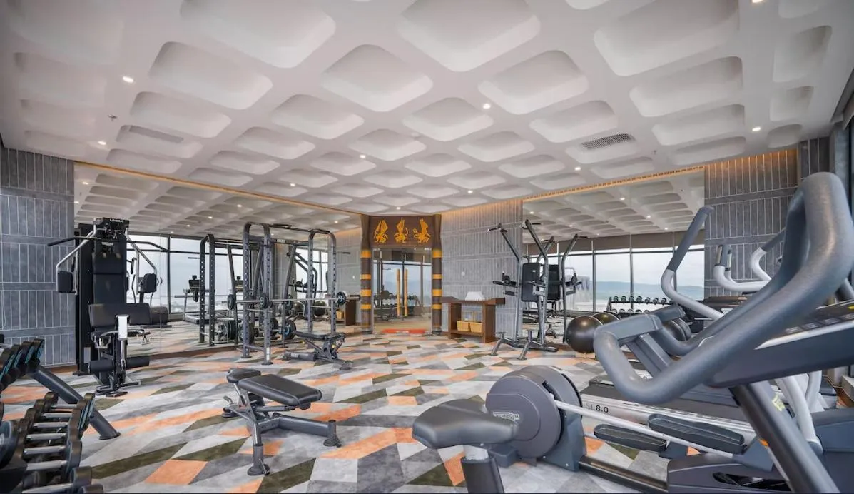 Fitness centre/facilities in Apec Mandala Hotel & Apartment Tuy Hòa