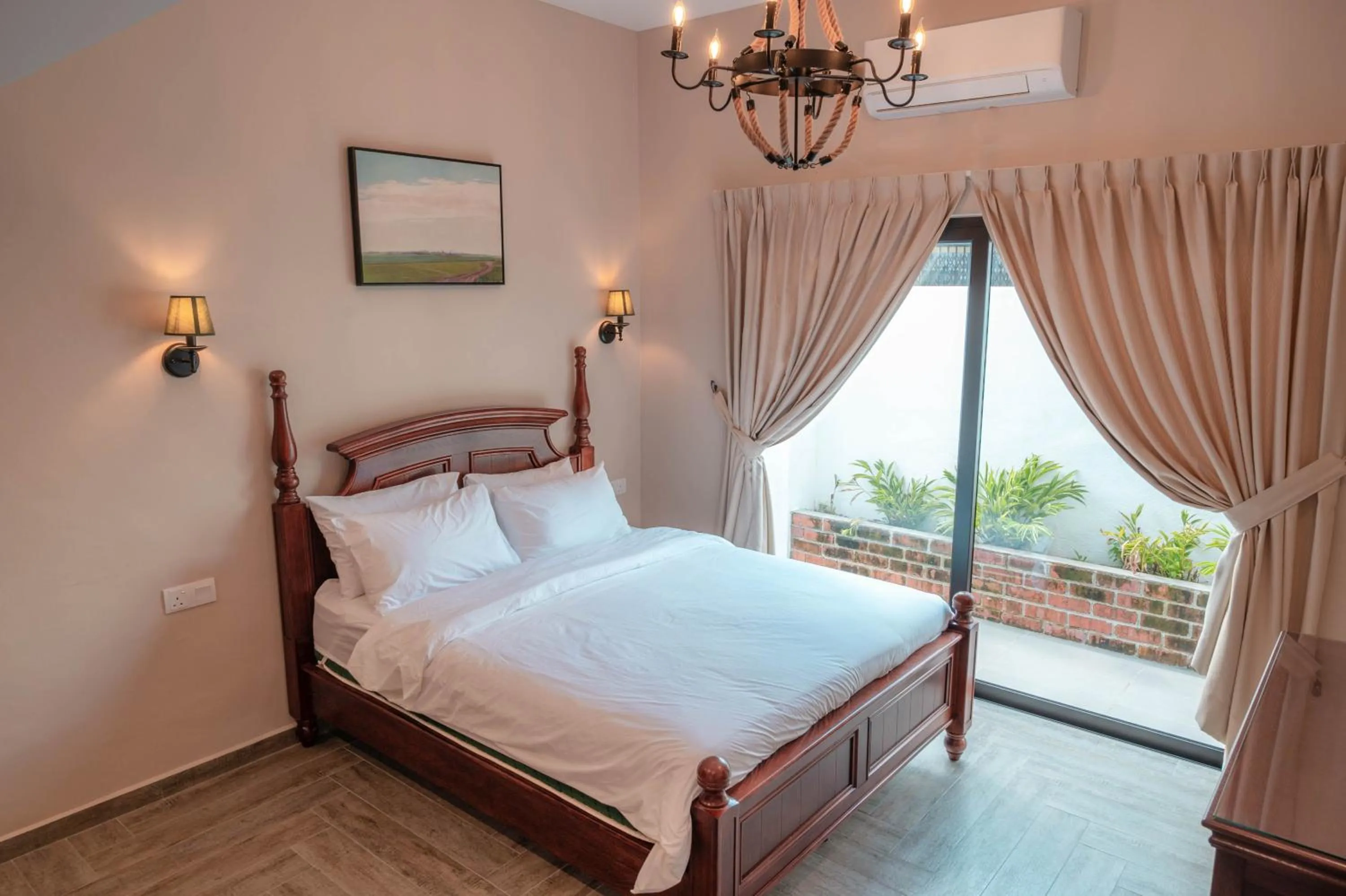 Bed in The Farmhouse