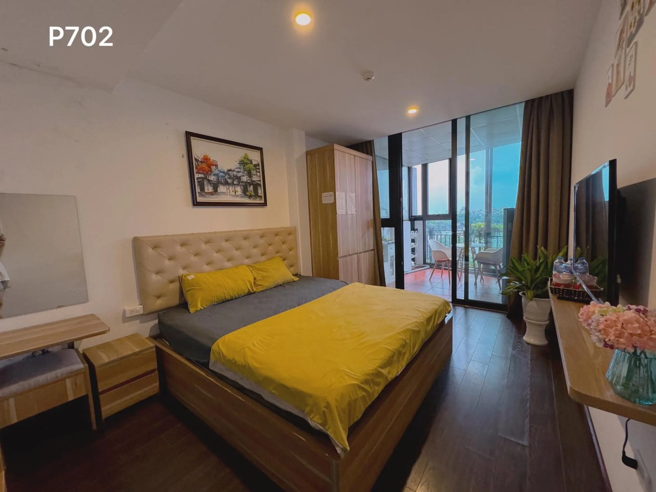 Bed in WINDY LAKEVIEW STUDIO HA NOI