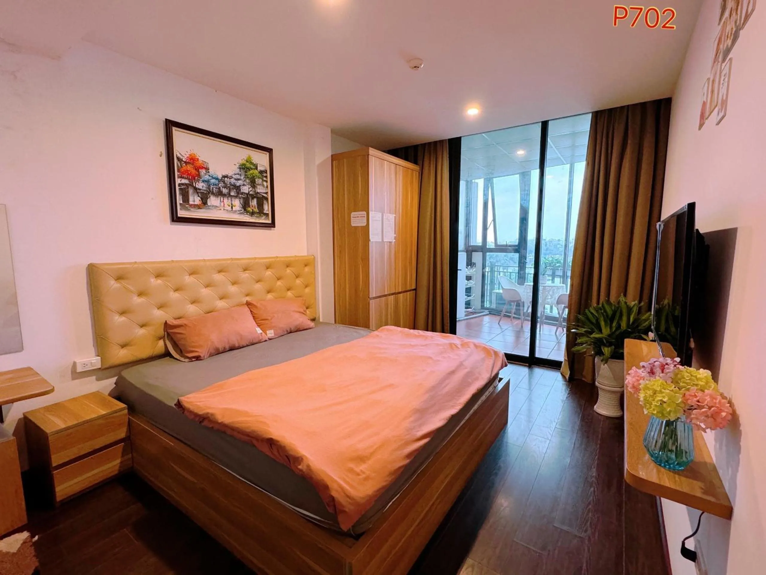 Bed in WINDY LAKEVIEW STUDIO HA NOI