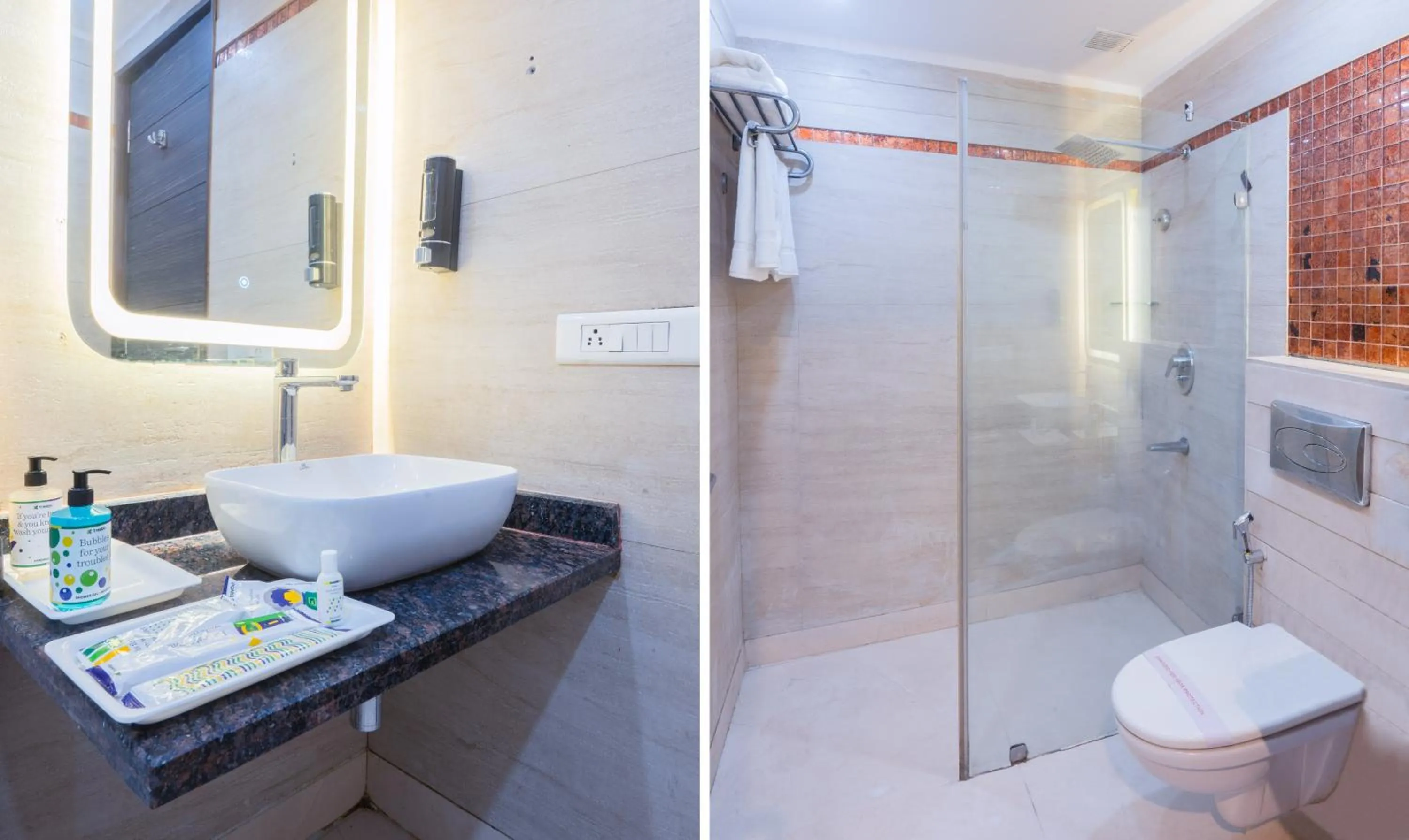 Bathroom in Treebo Twin Tree