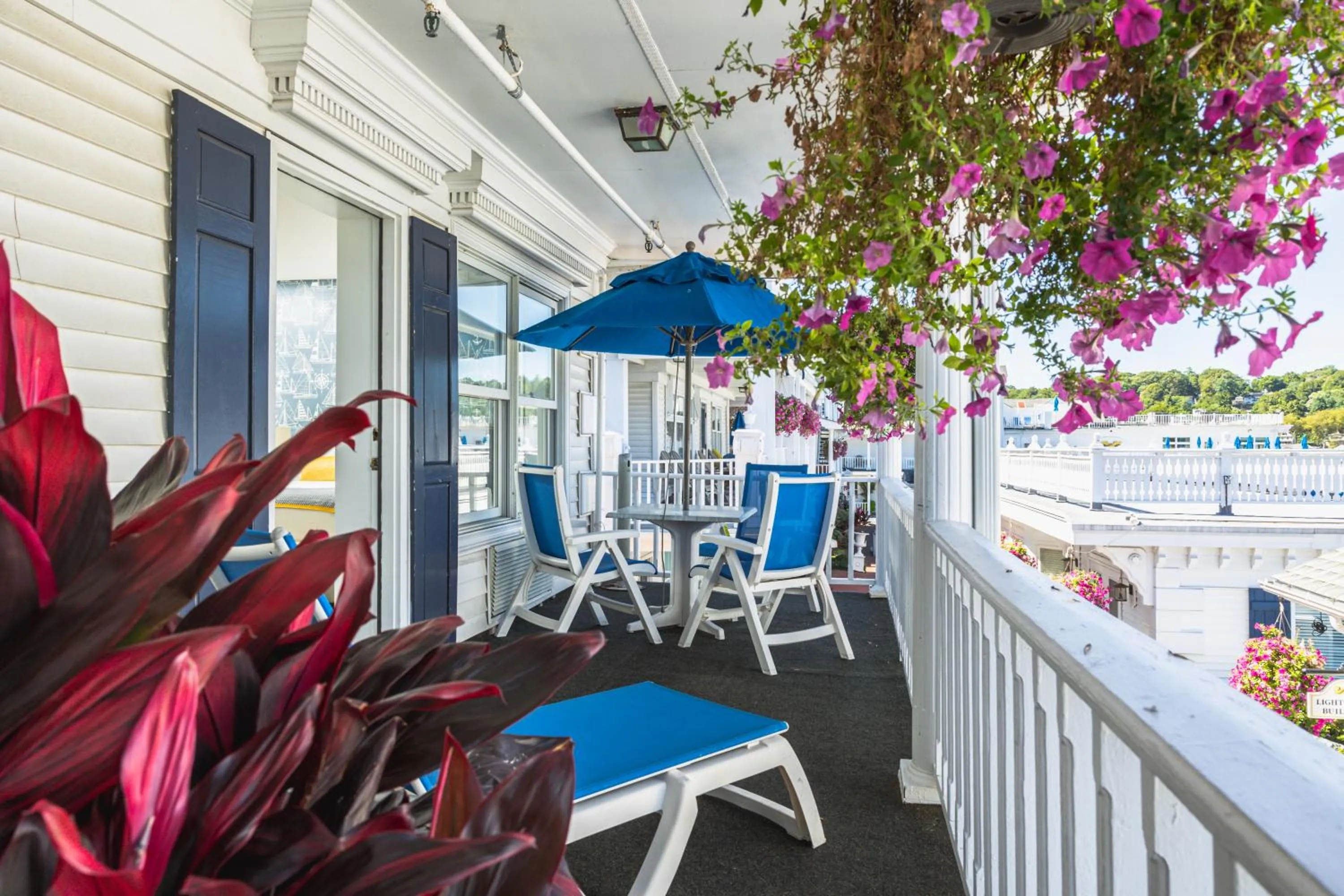 Balcony/Terrace in Danfords Hotel & Marina
