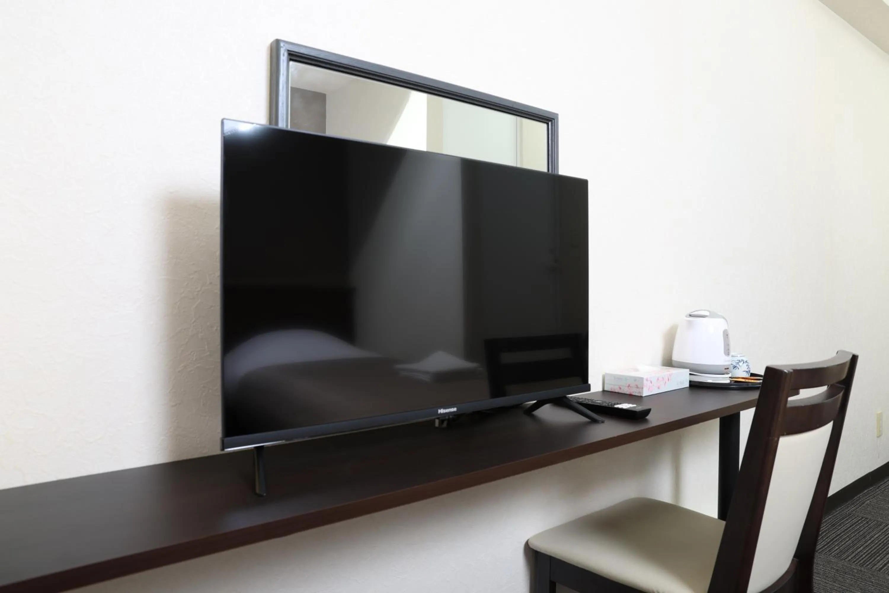 Communal lounge/ TV room in Sapporo Oriental Hotel