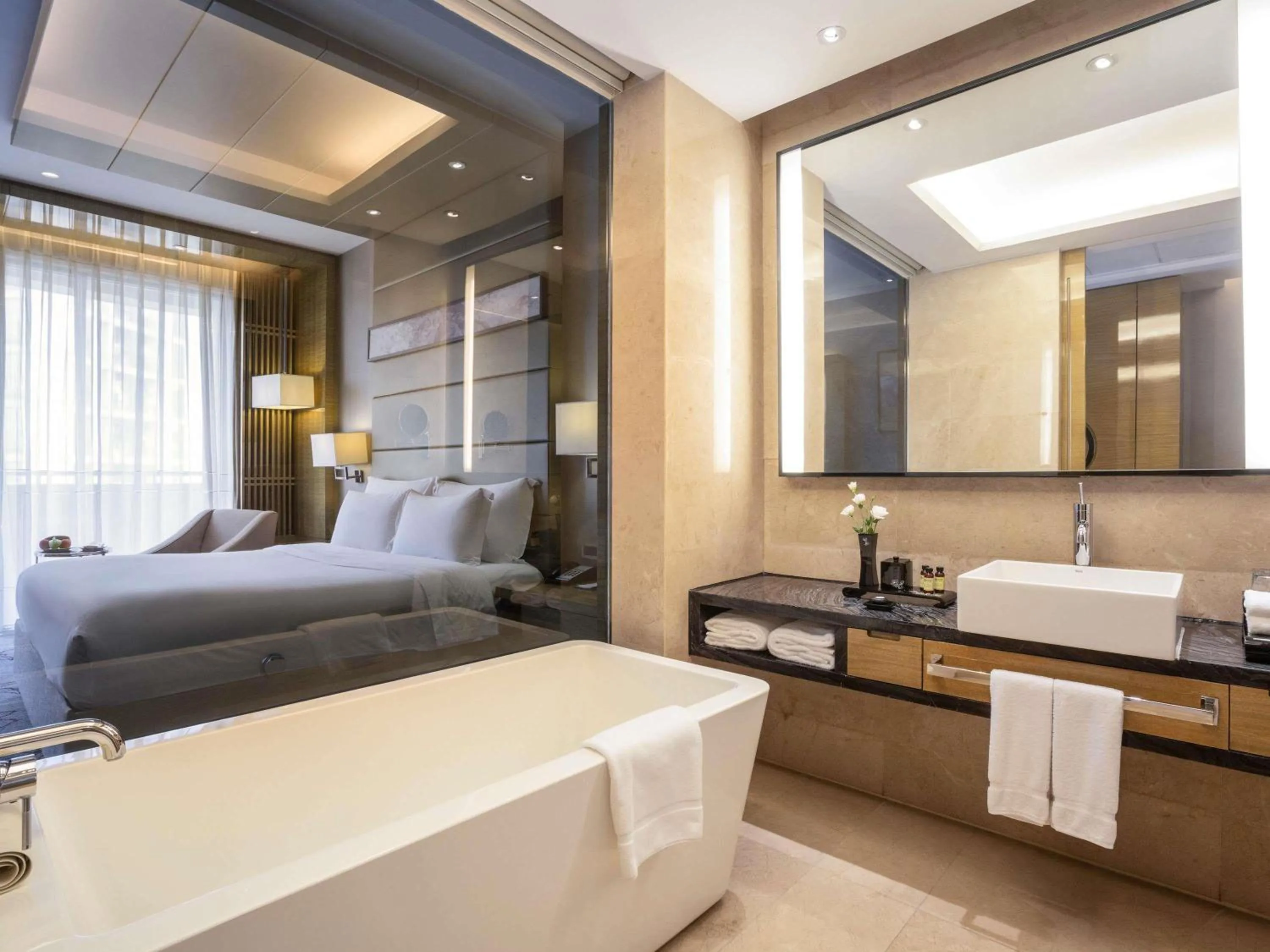 Bedroom, Bed in Pullman Foshan Shunde