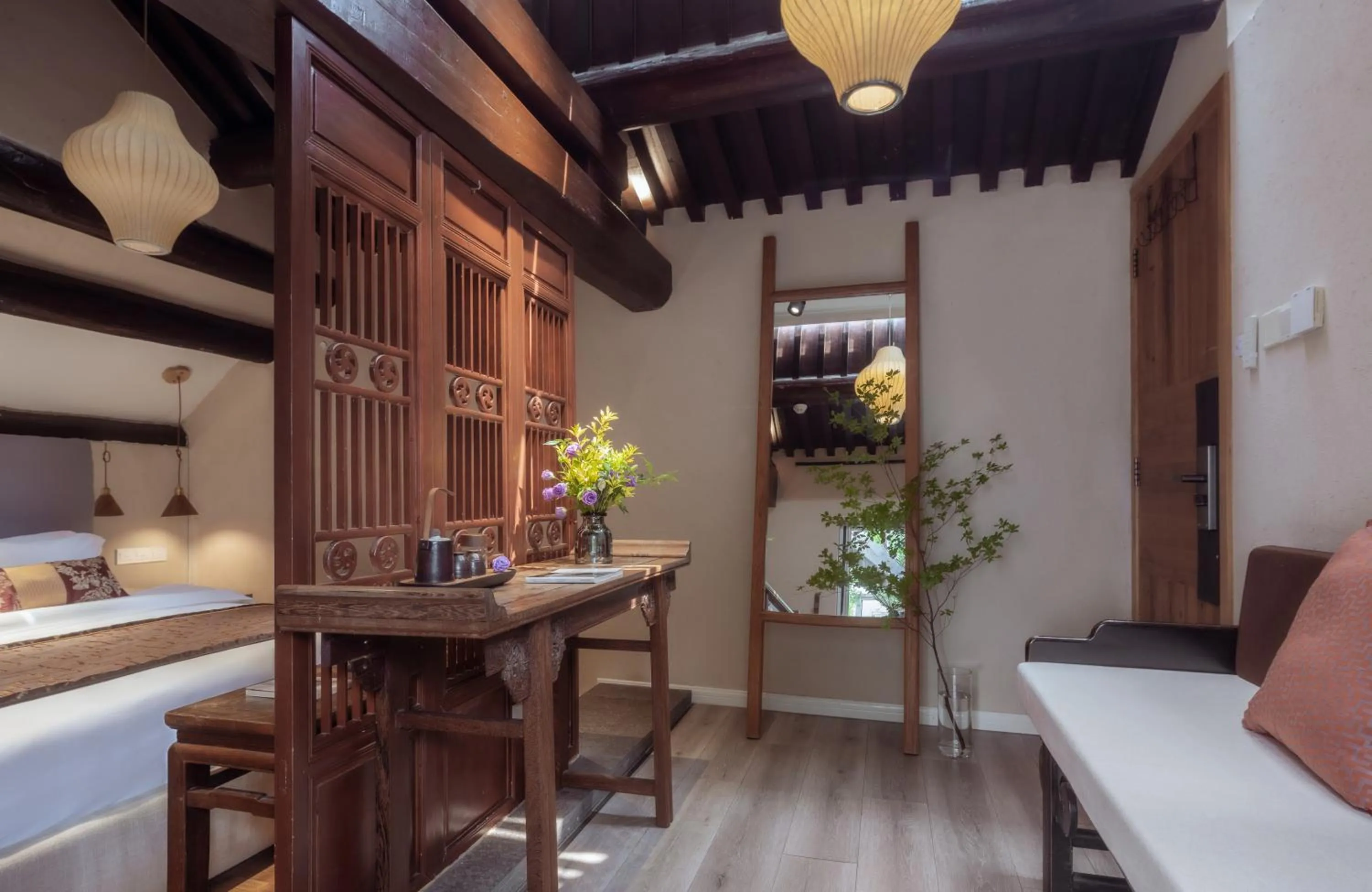 Beijing Le Zai Nan Luo Gu Xiang Wang Fu Jing Forbidden City Courtyard Hotel&Free laundry service&Free coffee &Paid Dumpling experience service