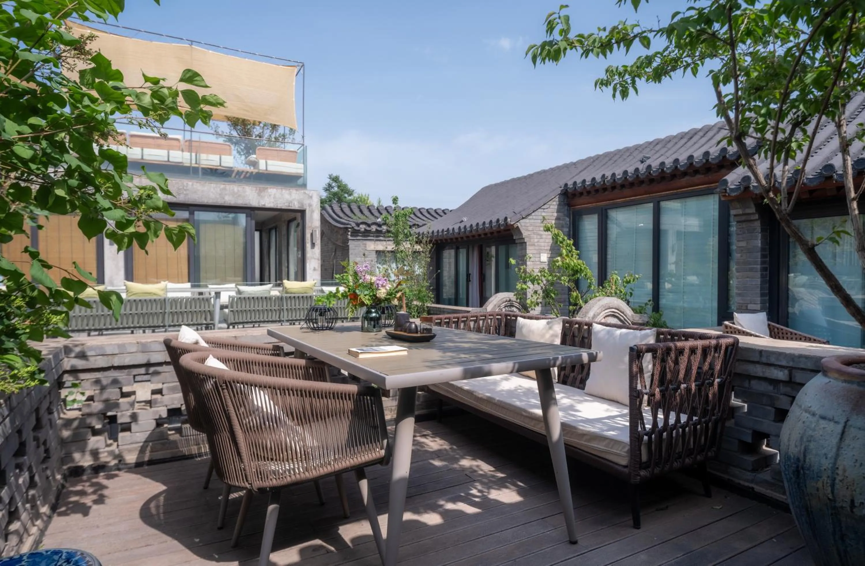 Beijing Le Zai Nan Luo Gu Xiang Wang Fu Jing Forbidden City Courtyard Hotel&Free laundry service&Free coffee &Paid Dumpling experience service