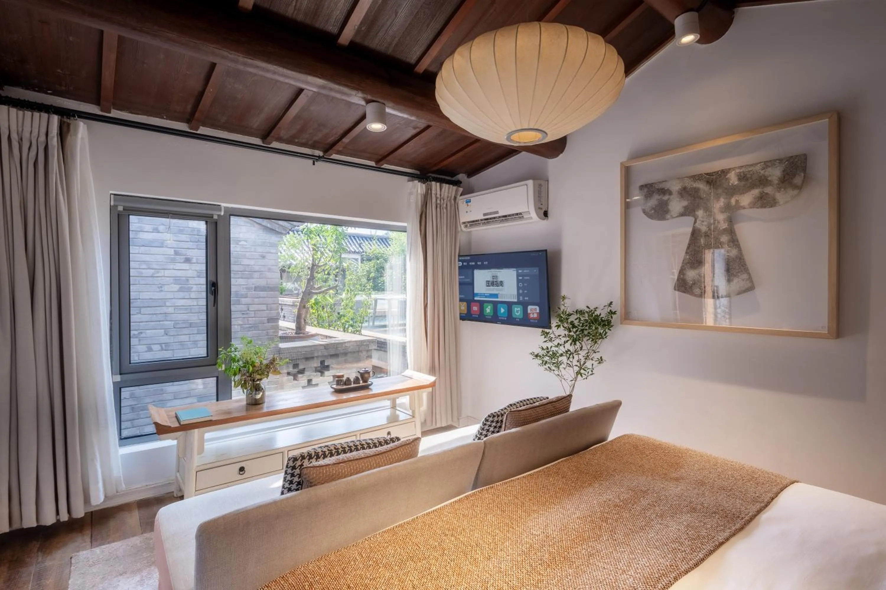 Beijing Le Zai Nan Luo Gu Xiang Wang Fu Jing Forbidden City Courtyard Hotel&Free laundry service&Free coffee &Paid Dumpling experience service