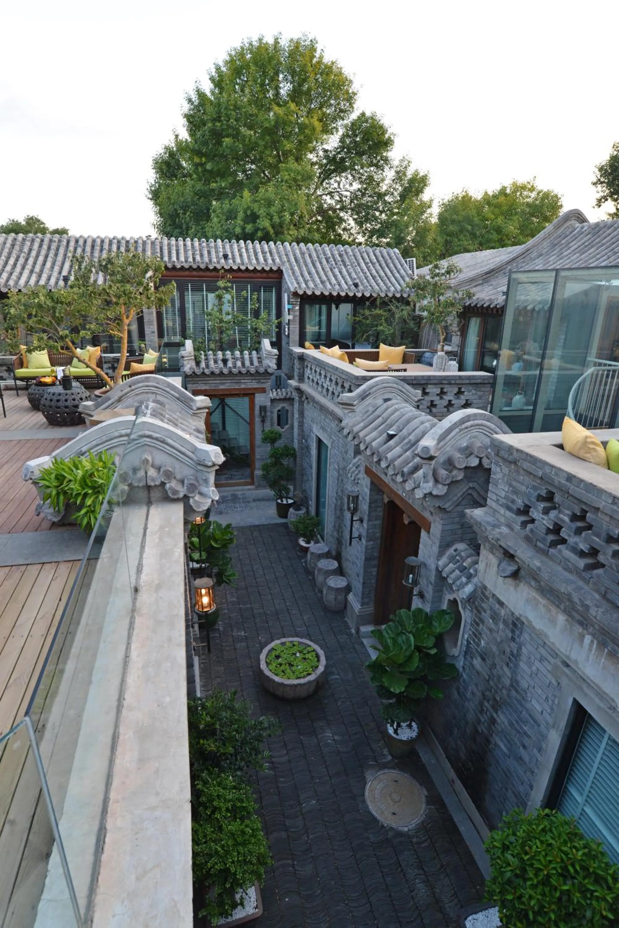 Beijing Le Zai Nan Luo Gu Xiang Wang Fu Jing Forbidden City Courtyard Hotel&Free laundry service&Free coffee &Paid Dumpling experience service