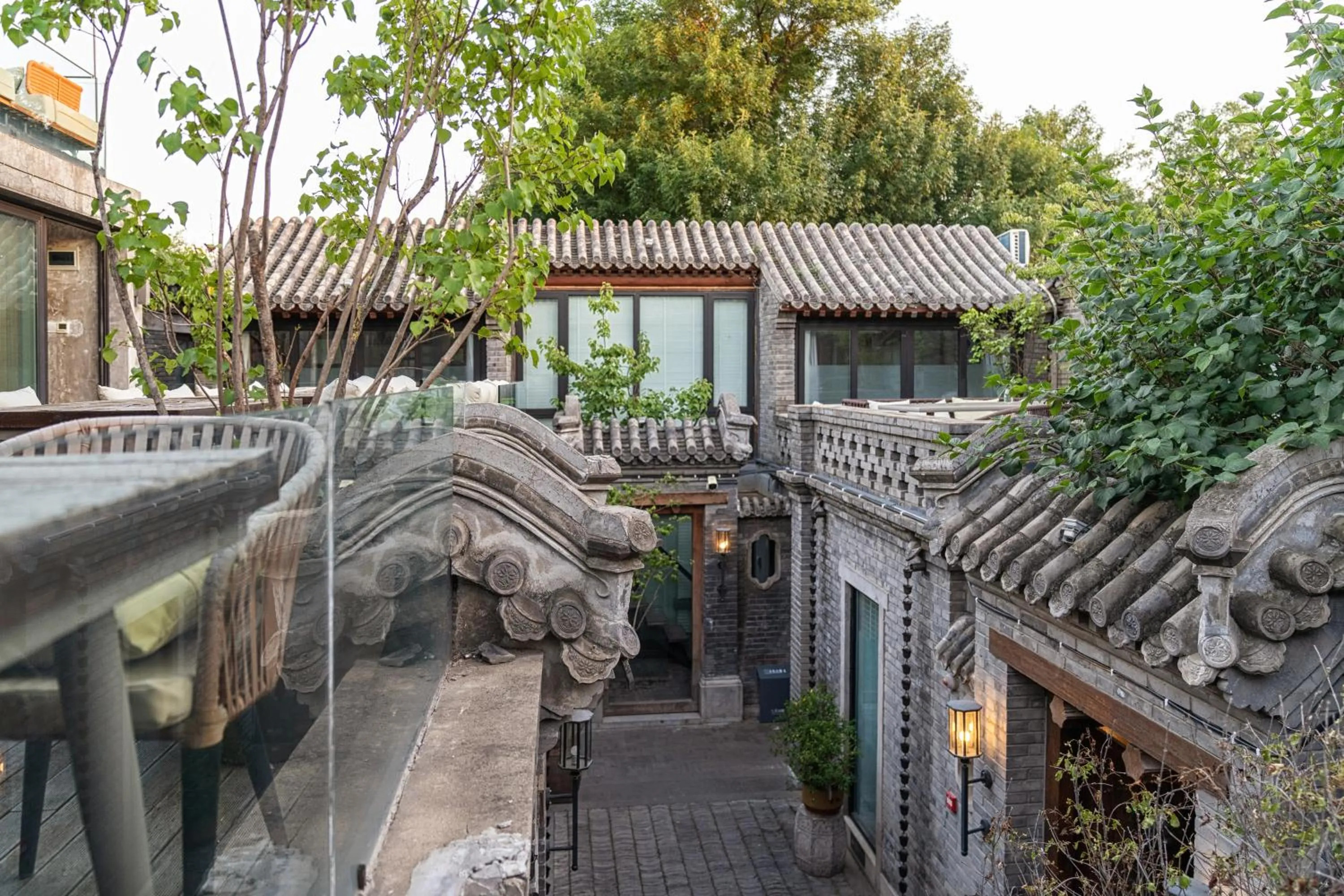 Beijing Le Zai Nan Luo Gu Xiang Wang Fu Jing Forbidden City Courtyard Hotel&Free laundry service&Free coffee &Paid Dumpling experience service