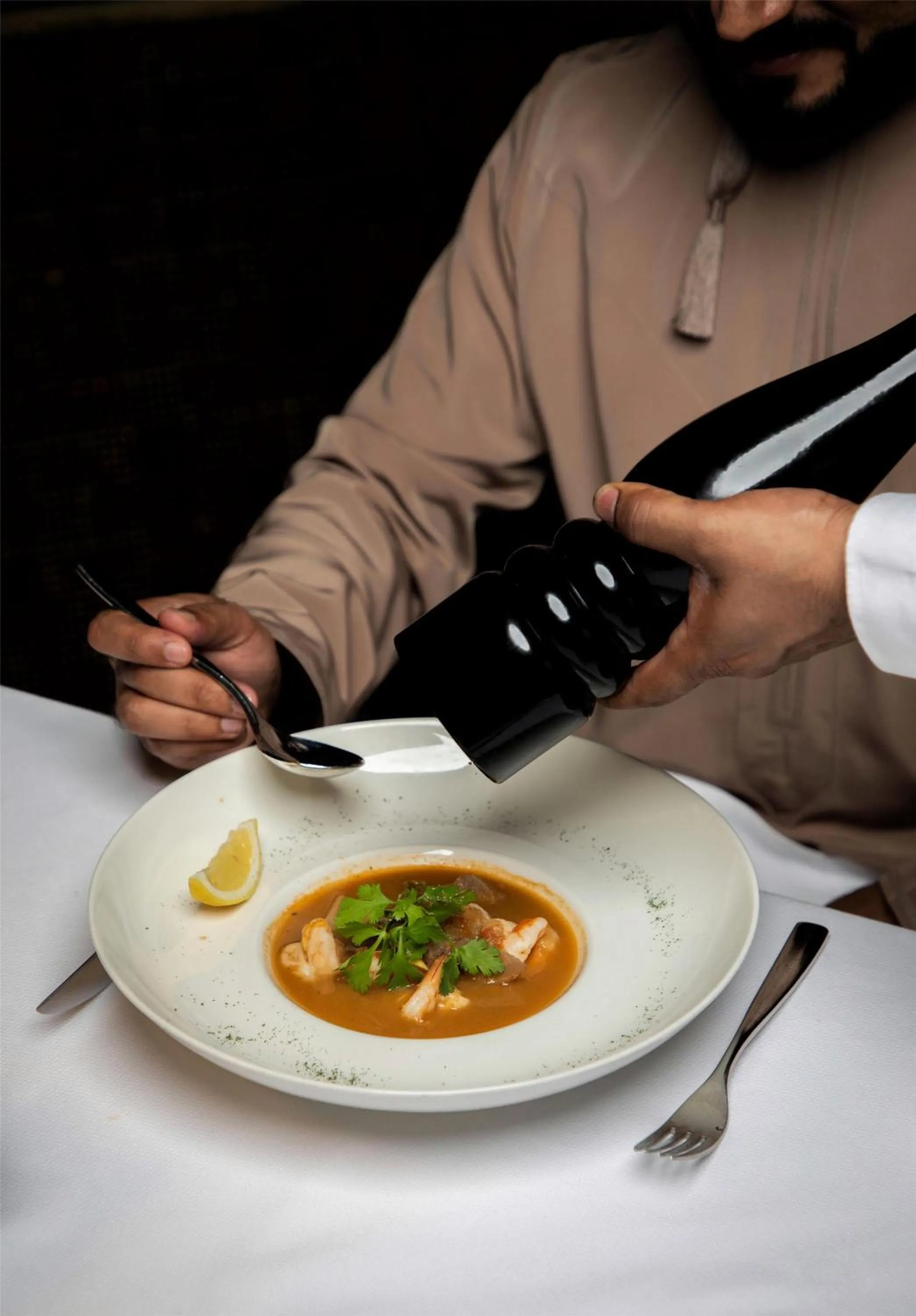 Food and drinks in Radisson Collection Muscat, Hormuz Grand