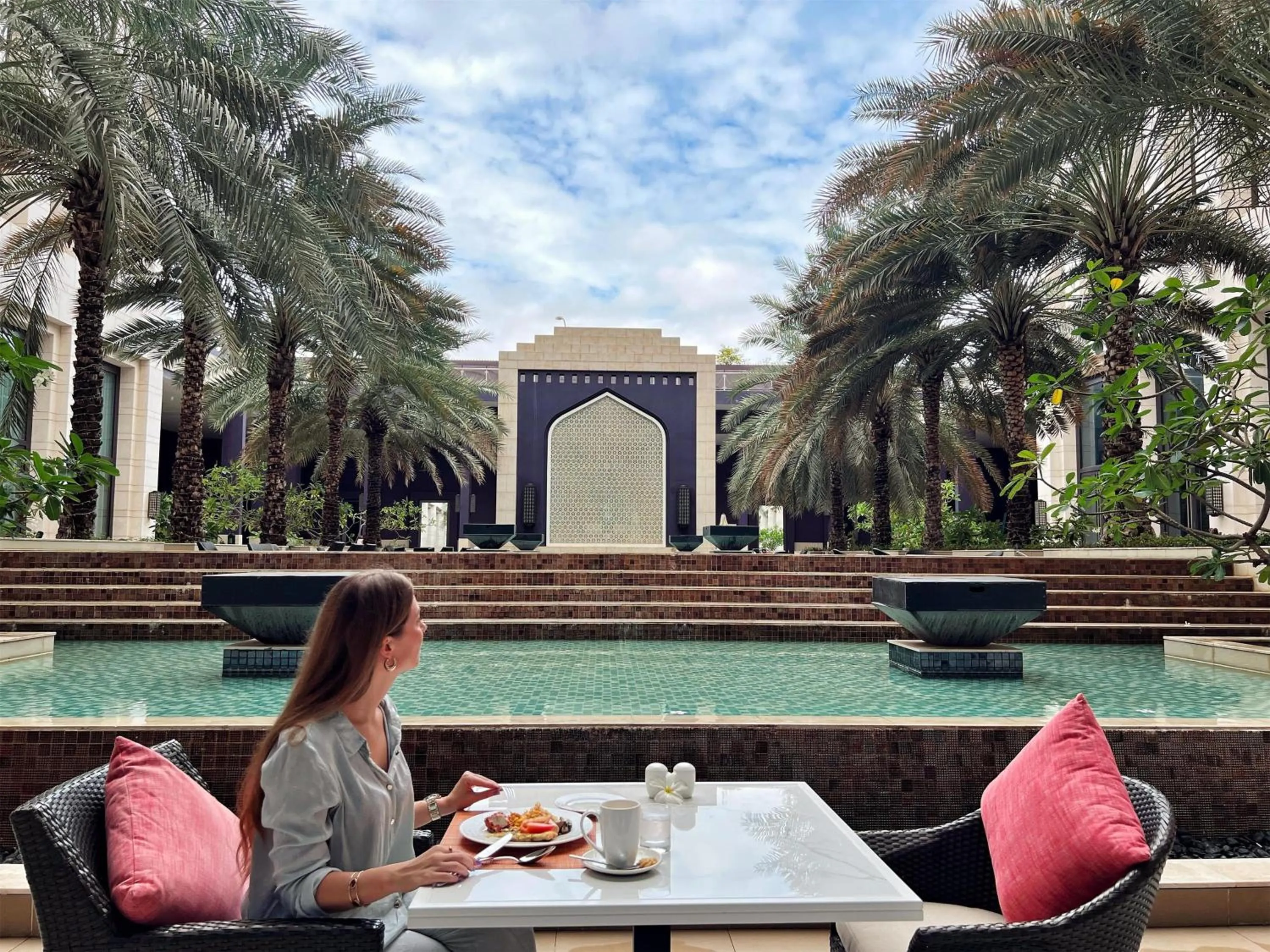 Breakfast in Radisson Collection Muscat, Hormuz Grand