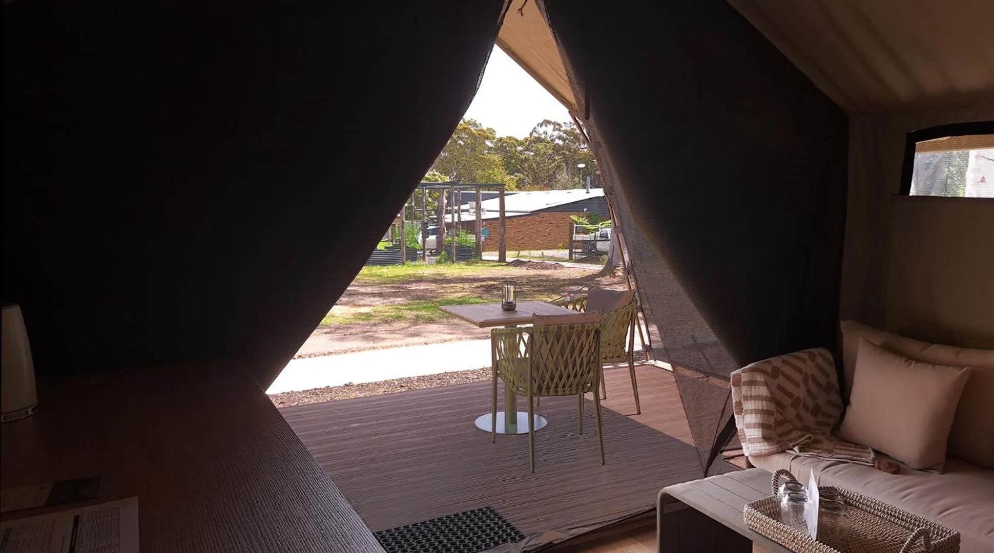 Balcony/Terrace in Bay and Bush Jervis Bay - Nature Retreat