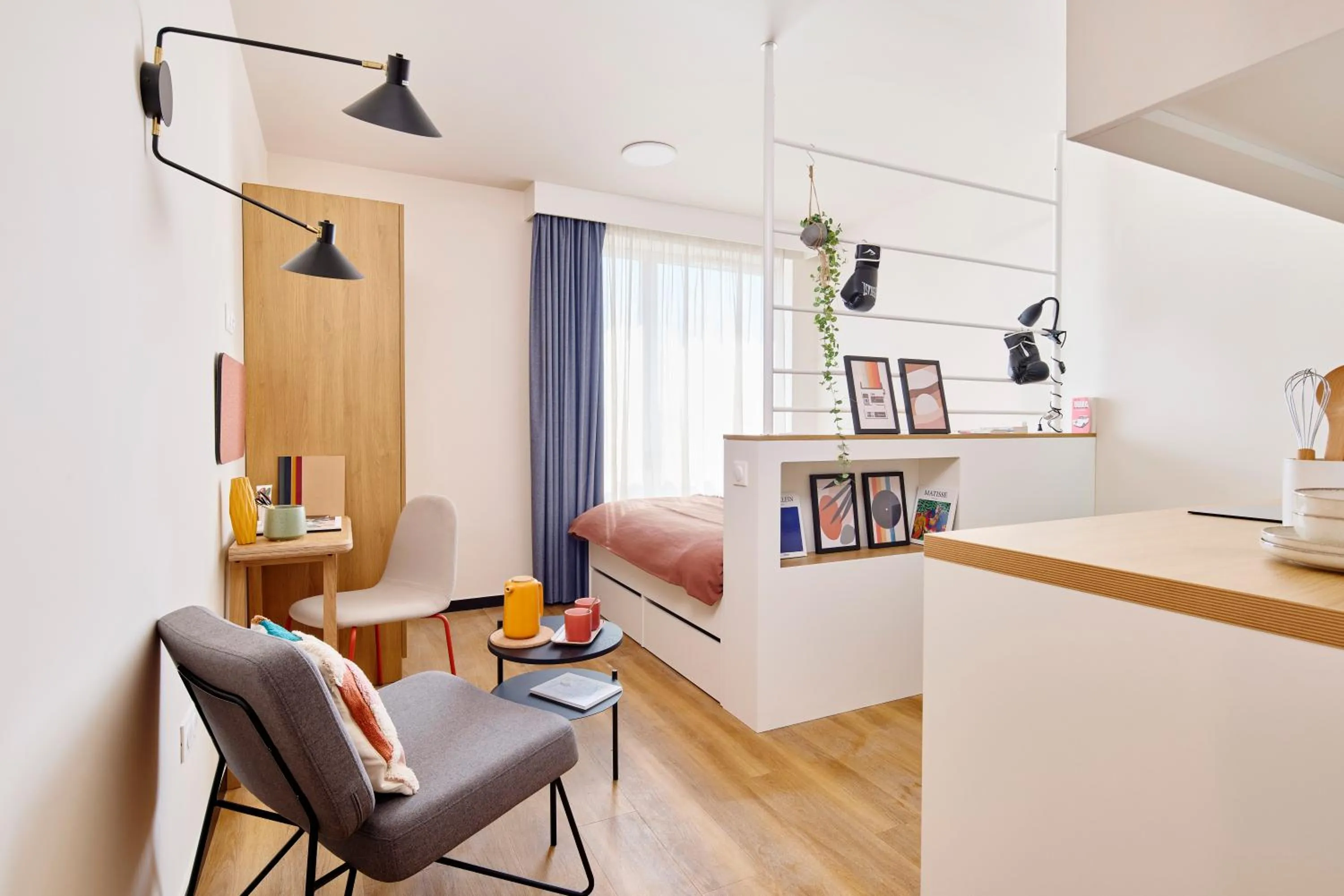 Bedroom in Hife Paris Issy Porte de Versailles