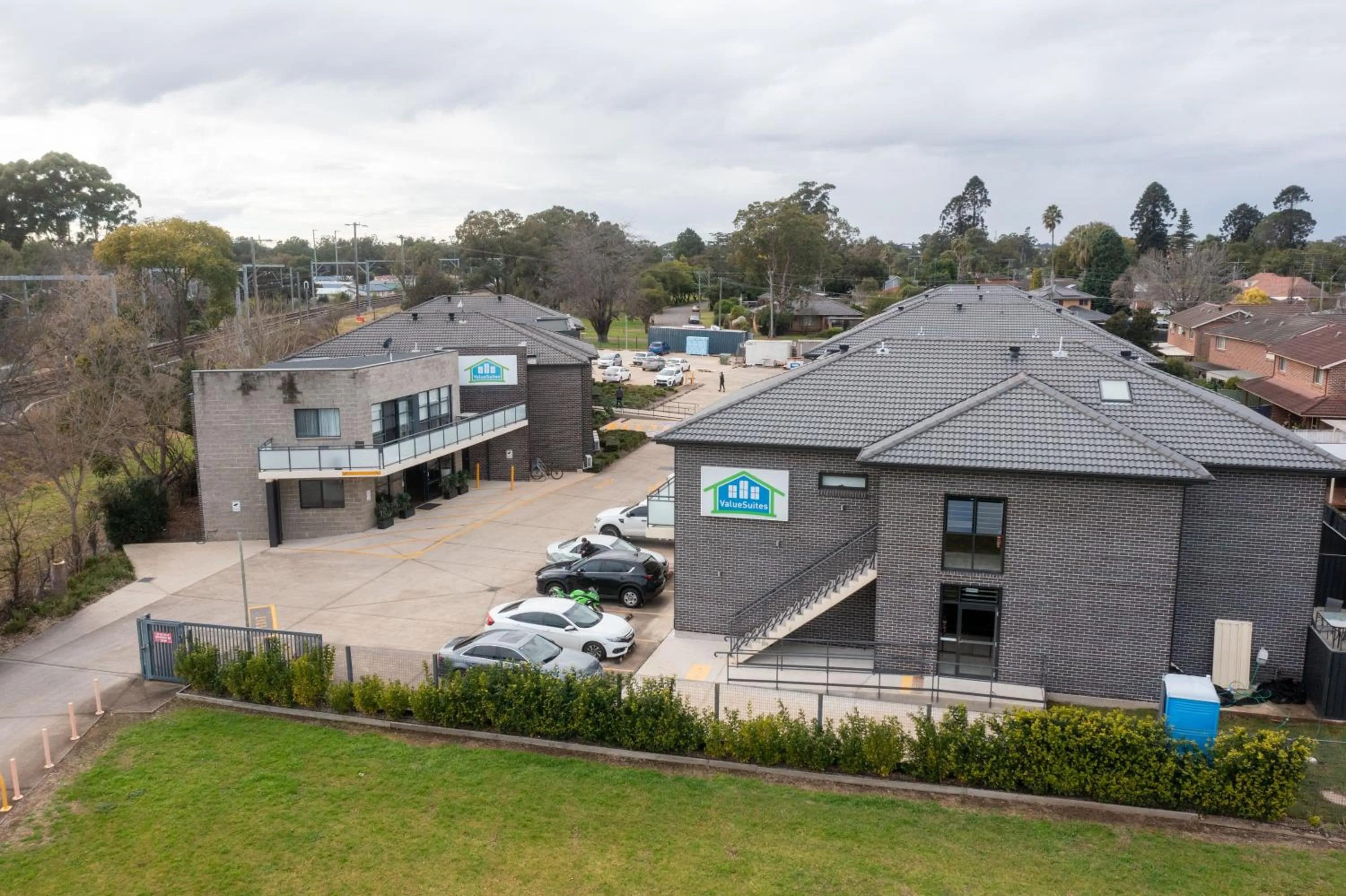 Bird's eye view in Value Suites Penrith