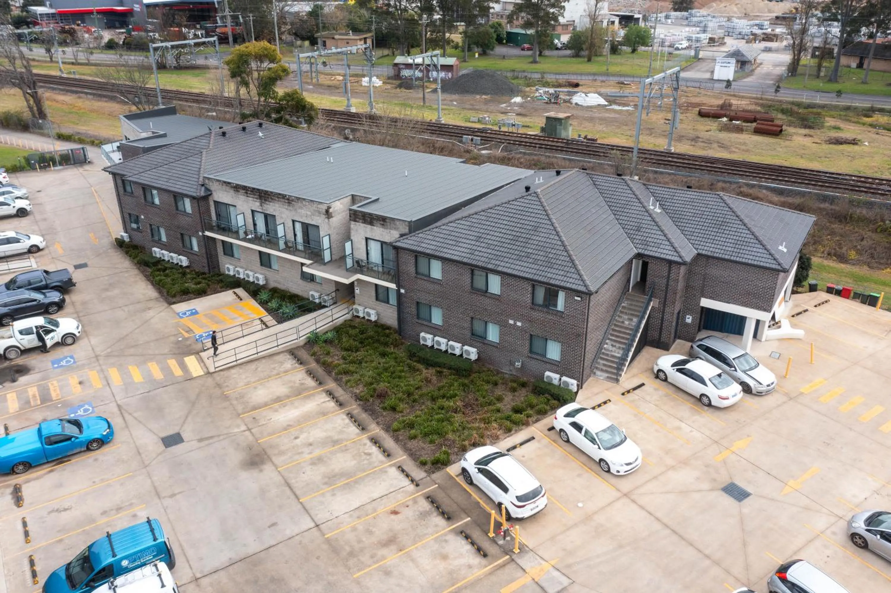 Bird's eye view in Value Suites Penrith