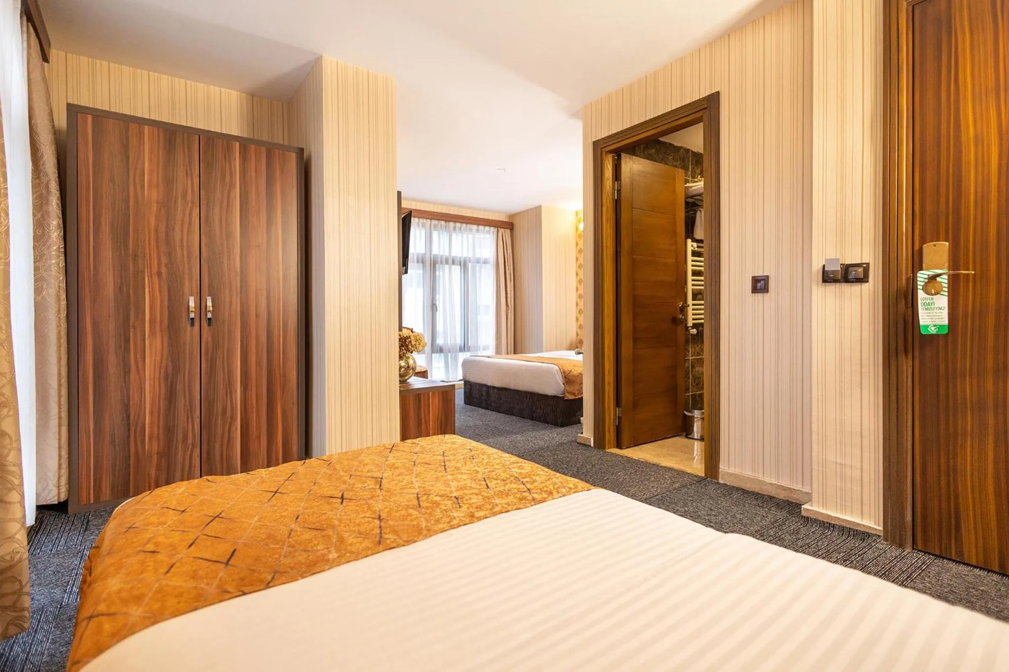 Bed in Niva Atakum Otel