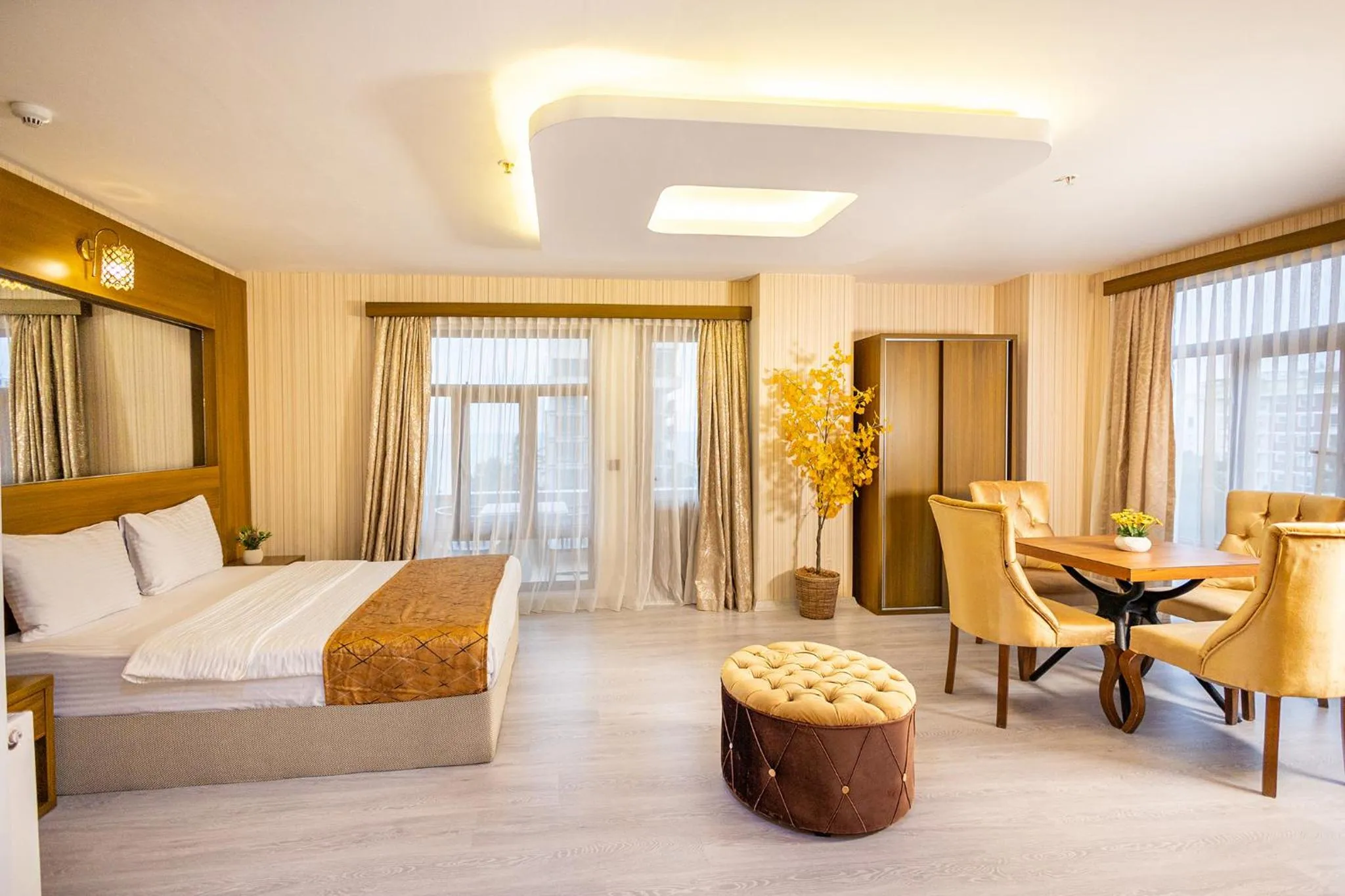 Bed in Niva Atakum Otel