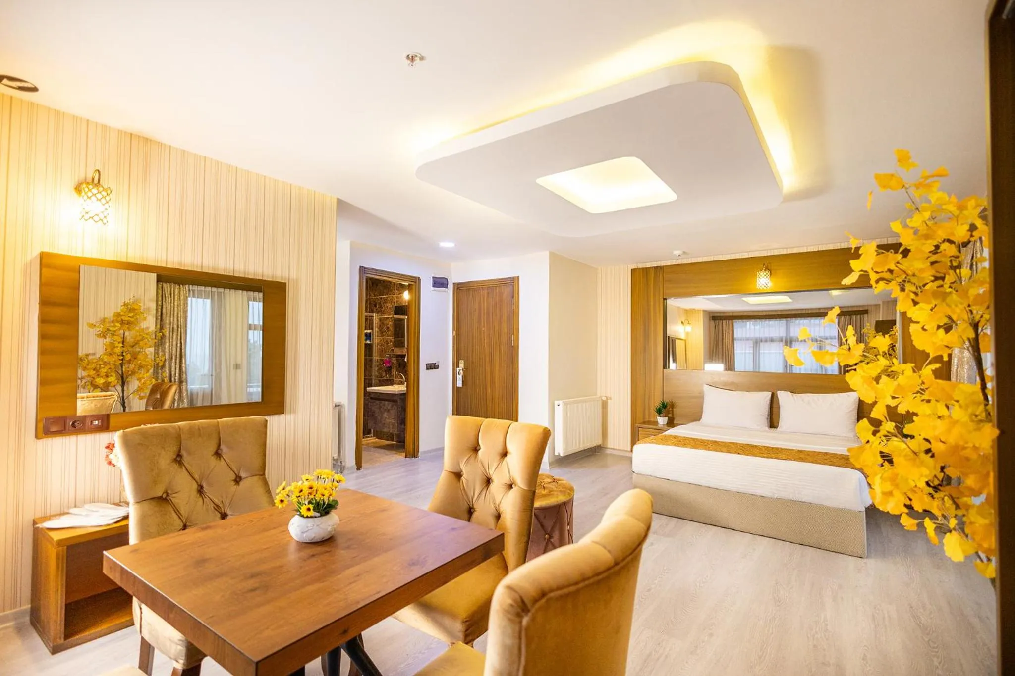 Bed in Niva Atakum Otel