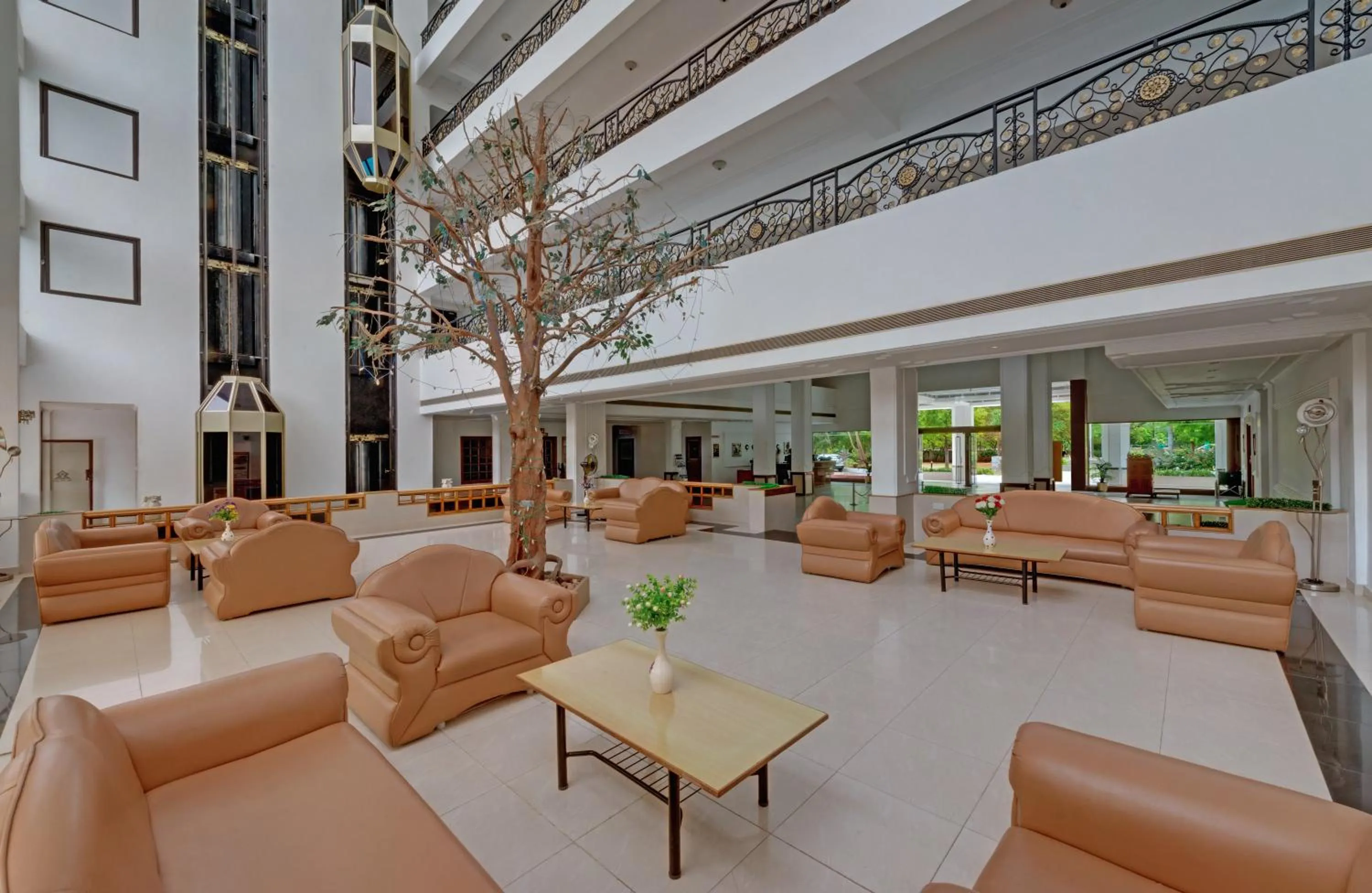 Lobby or reception in SRM Hotel Trichy