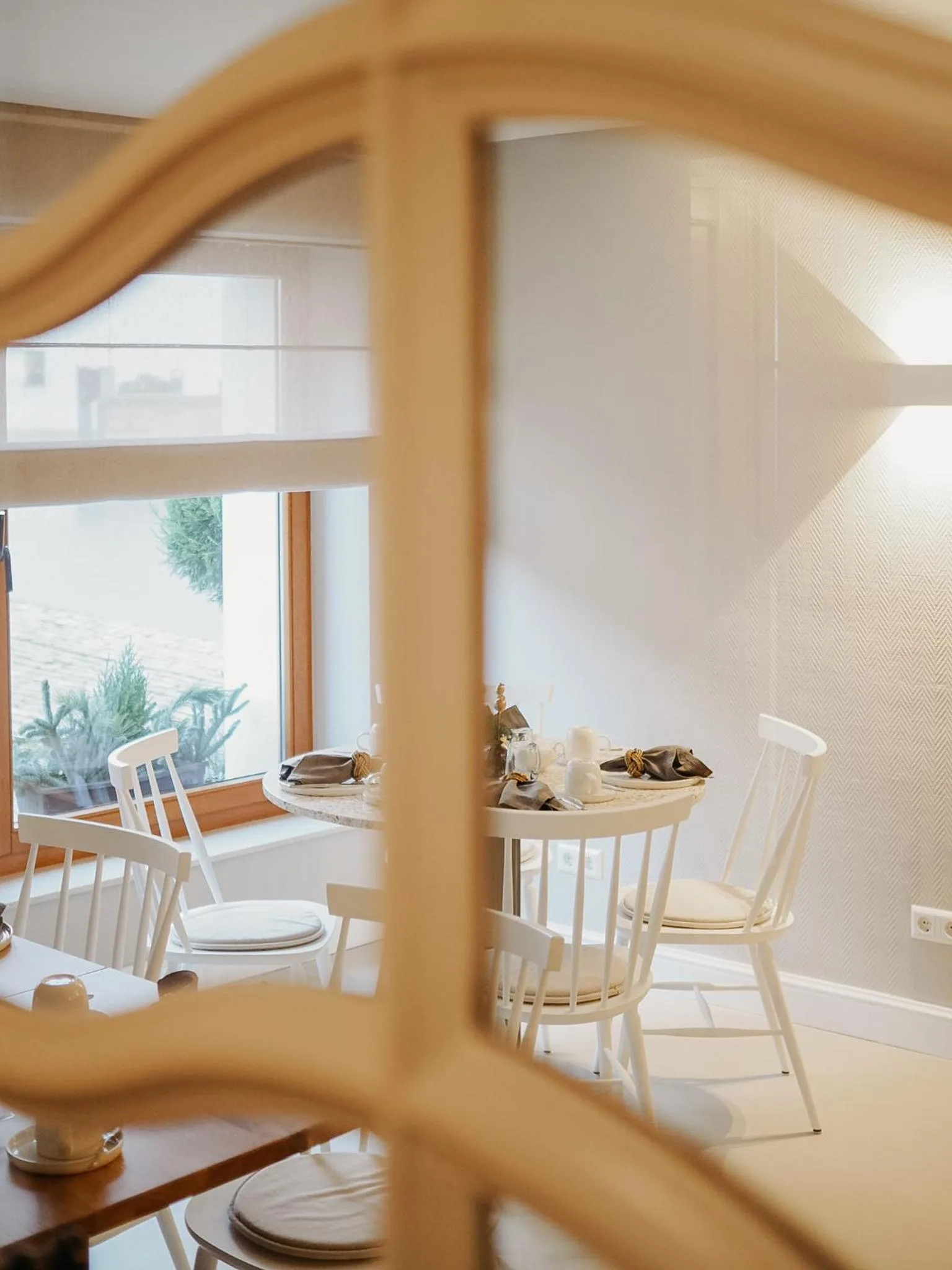 Dining area in Roudenhaff Guestfarm
