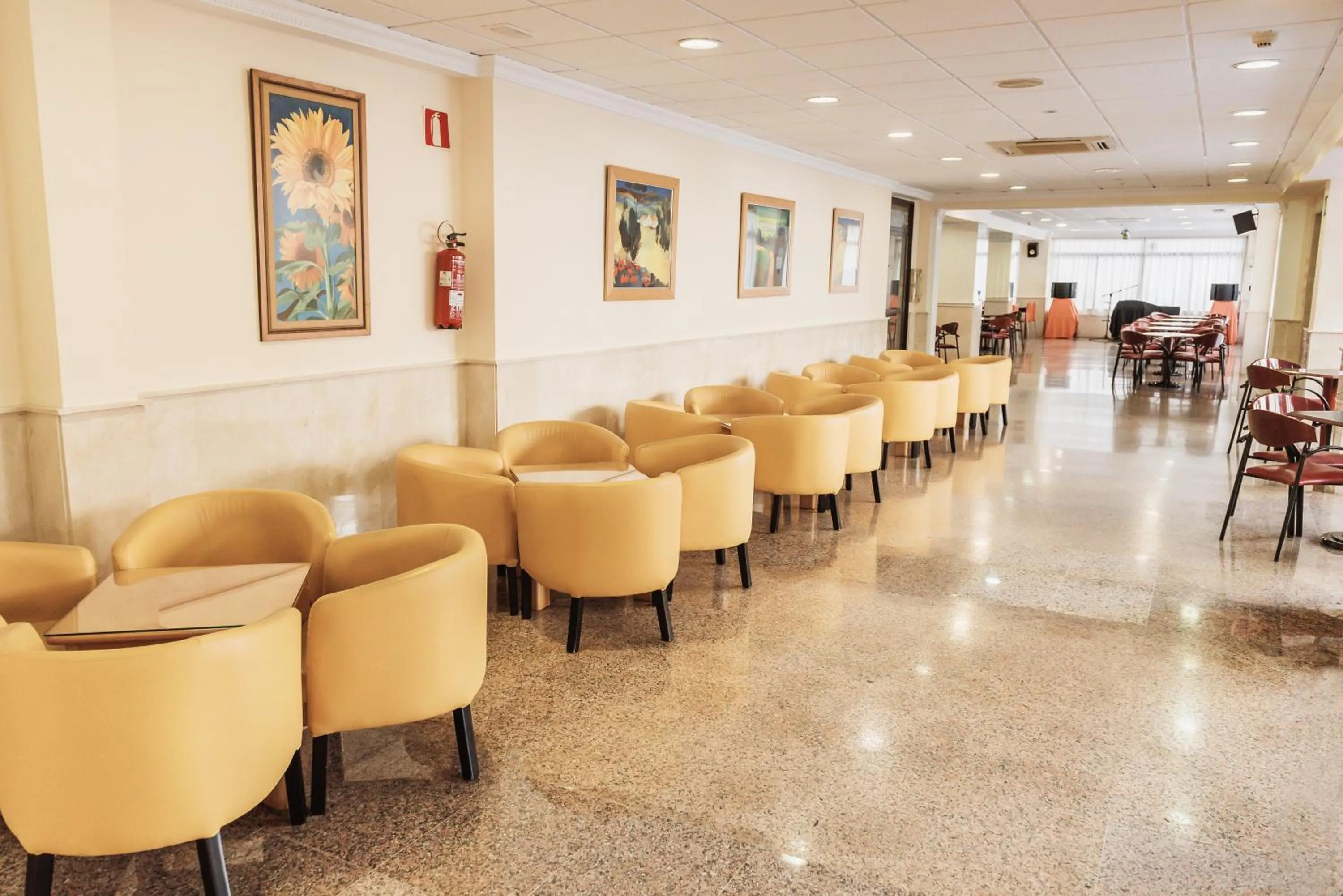 Communal lounge/ TV room in Hotel Camposol