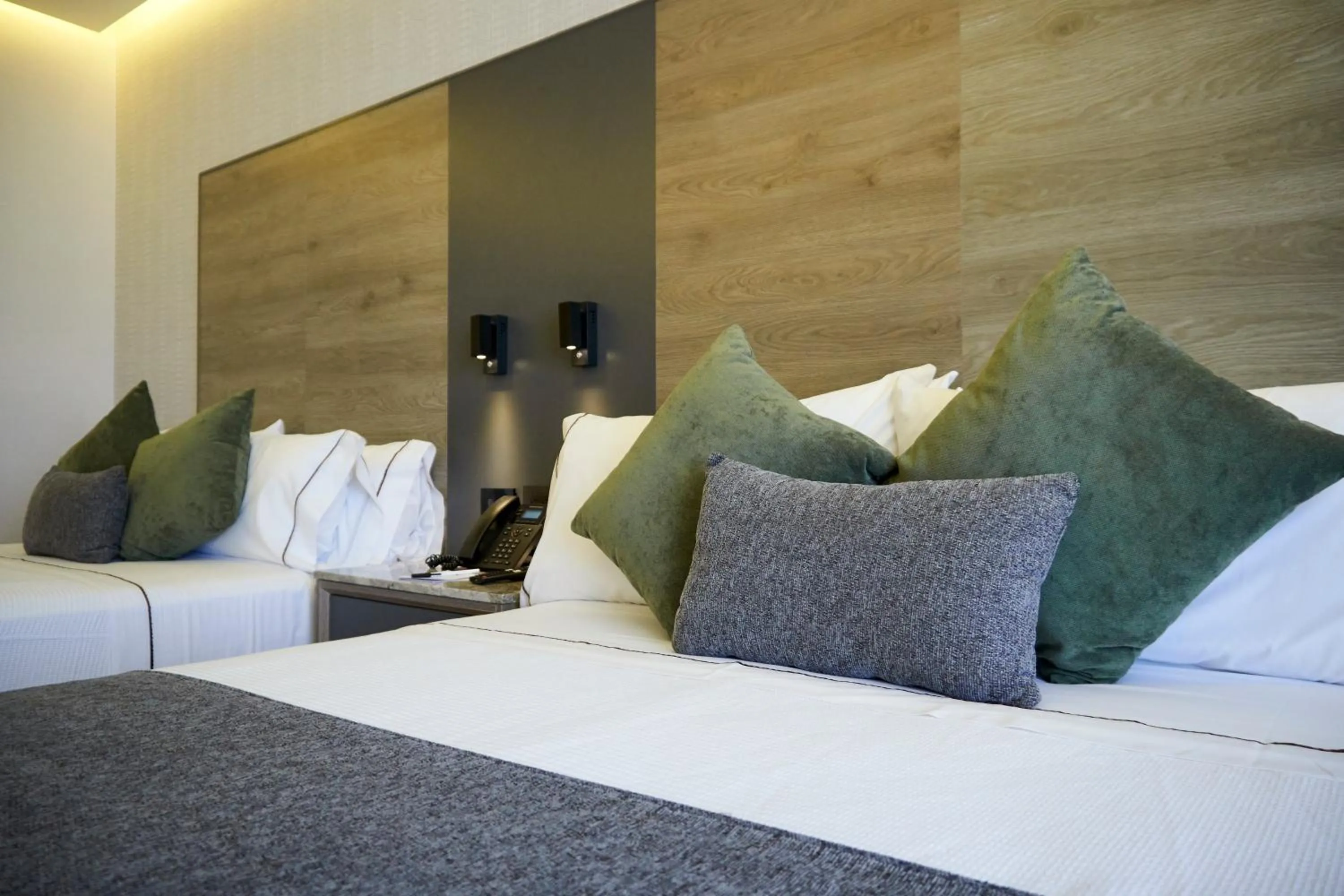 Bed in Hotel Antré Chapultepec