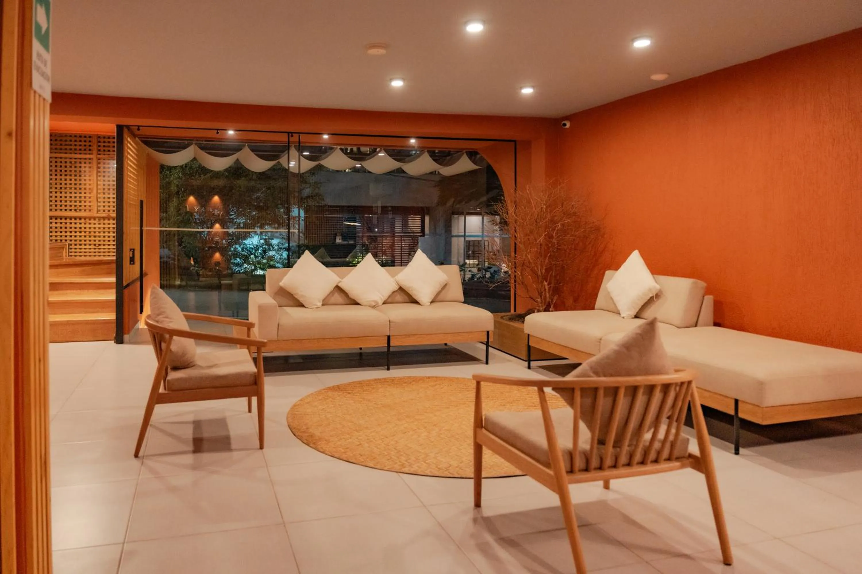 Seating area in Leviu by Bernalo Hotels