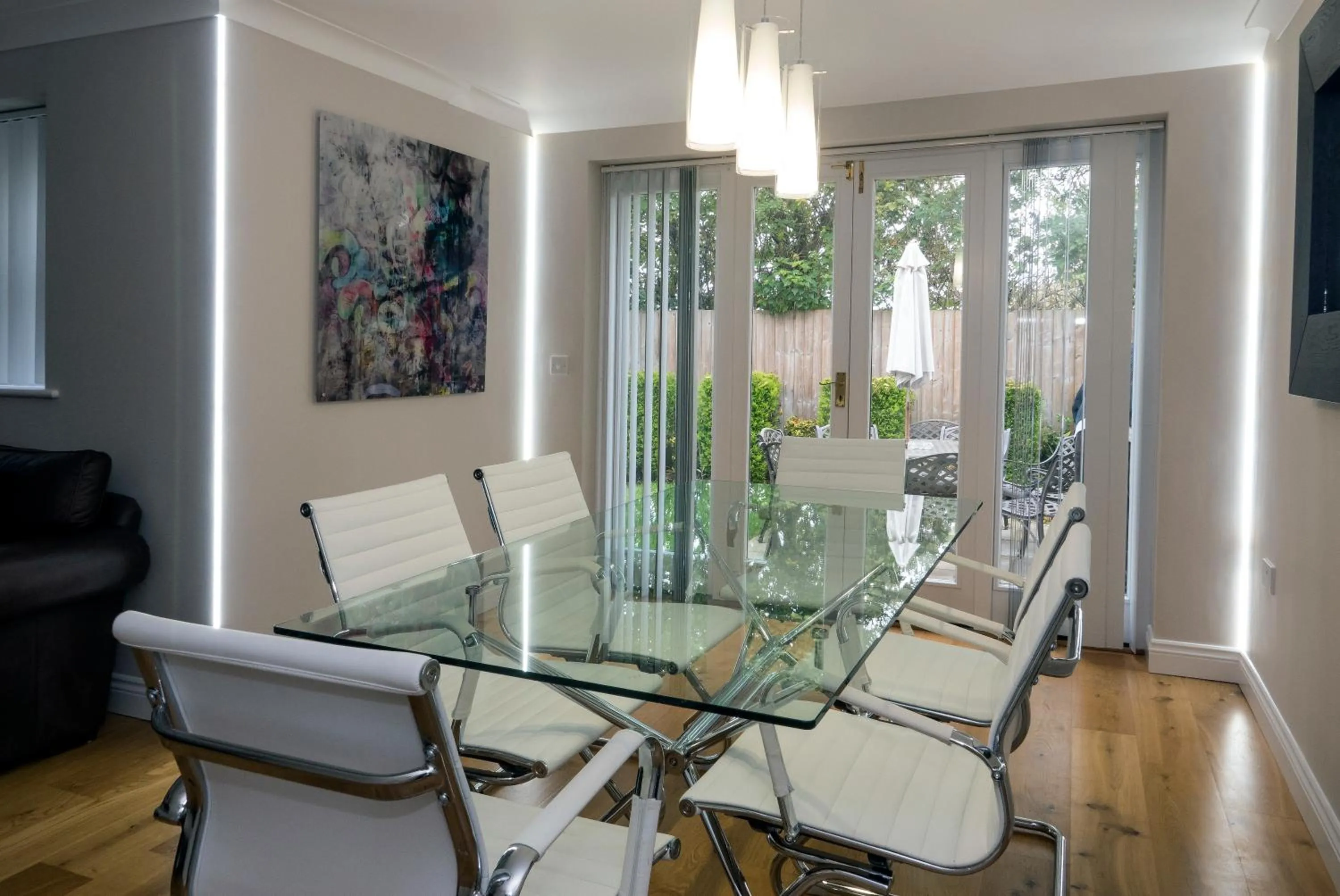 Seating area in Hollies Hotel