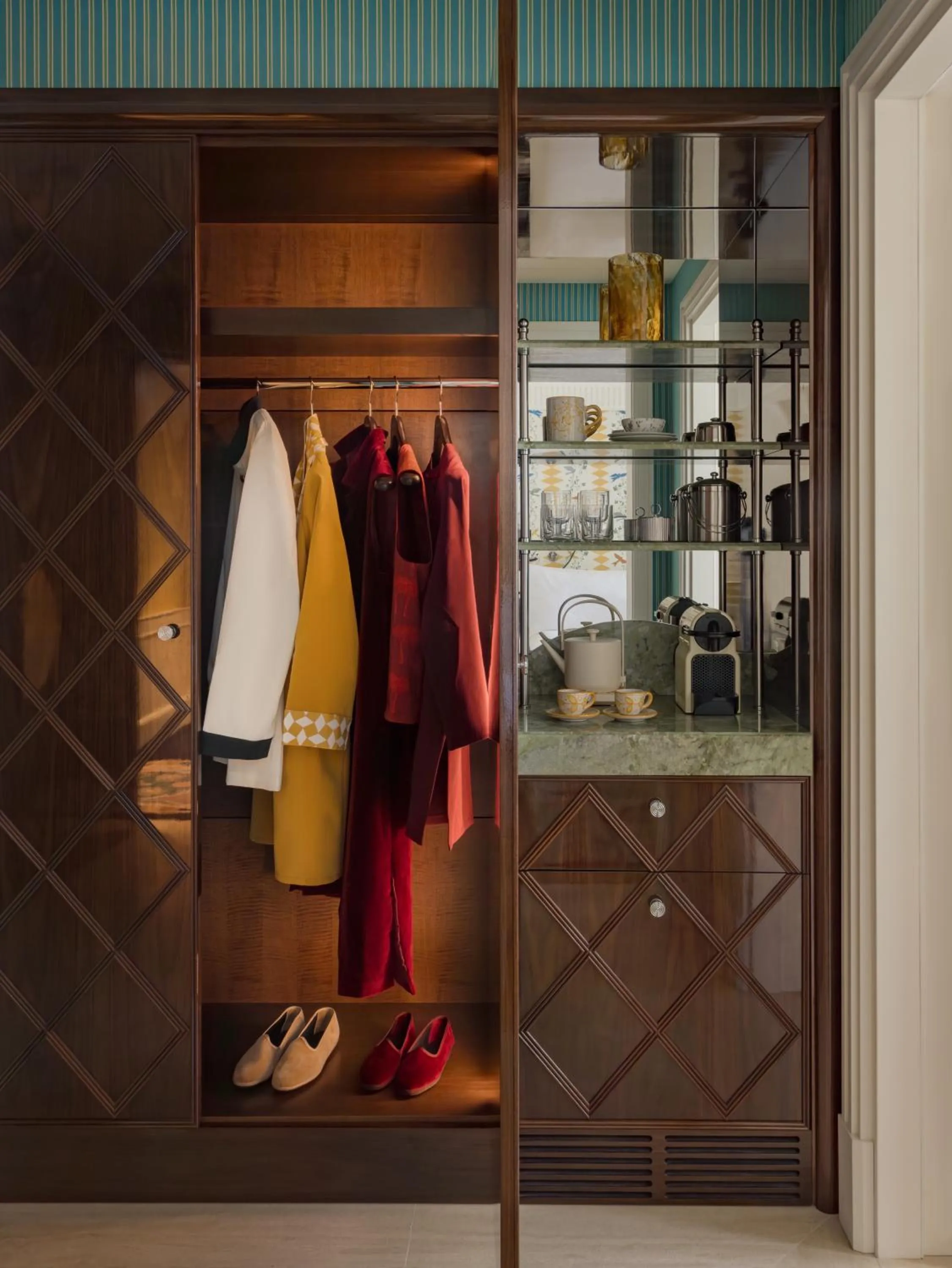 Coffee/tea facilities in Casa Monti Roma