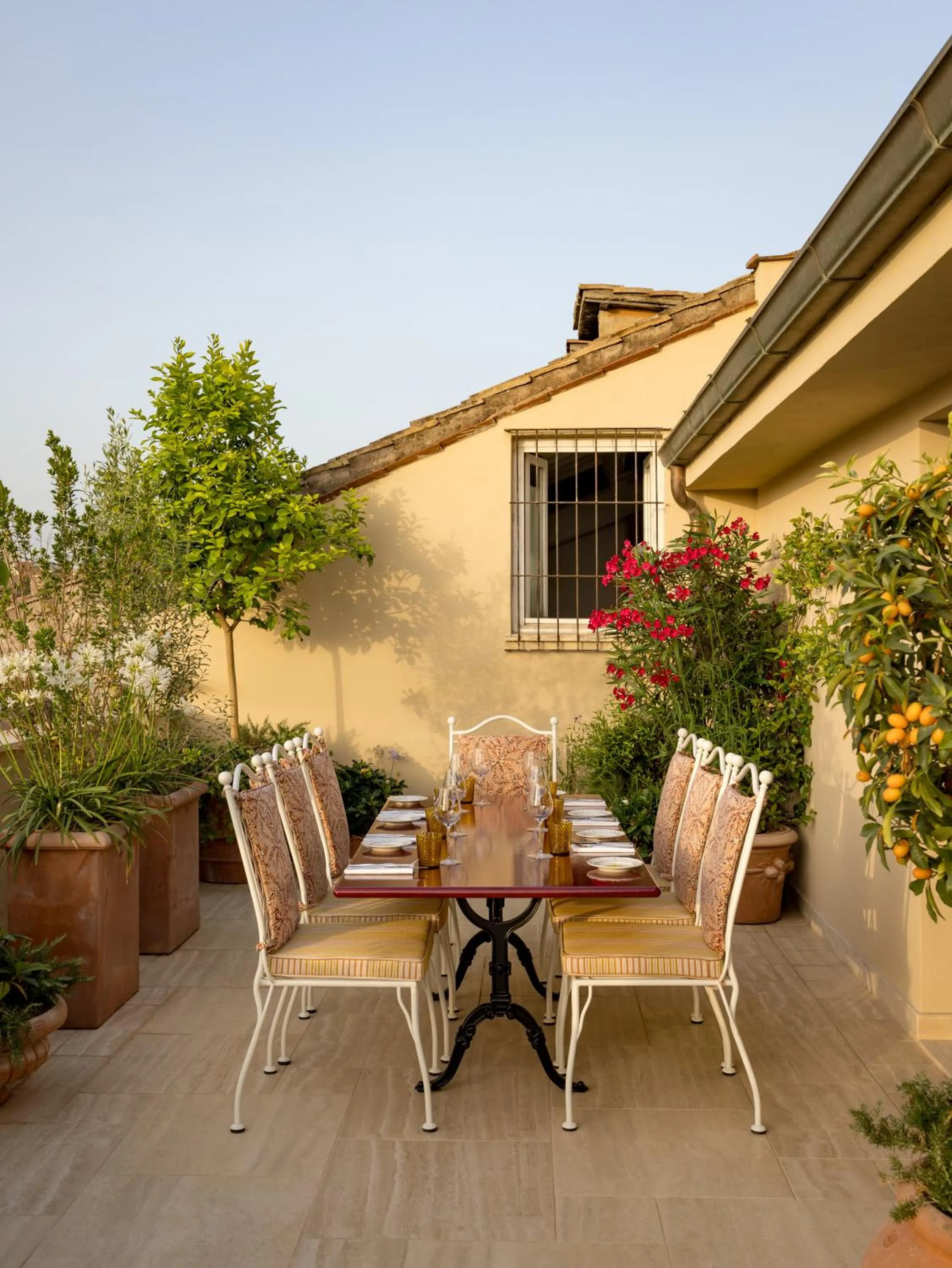 Balcony/Terrace in Casa Monti Roma