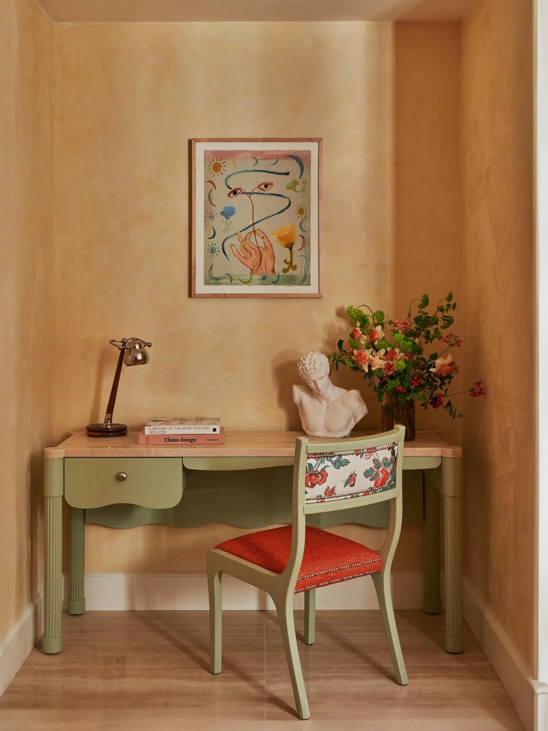 Seating area in Casa Monti Roma