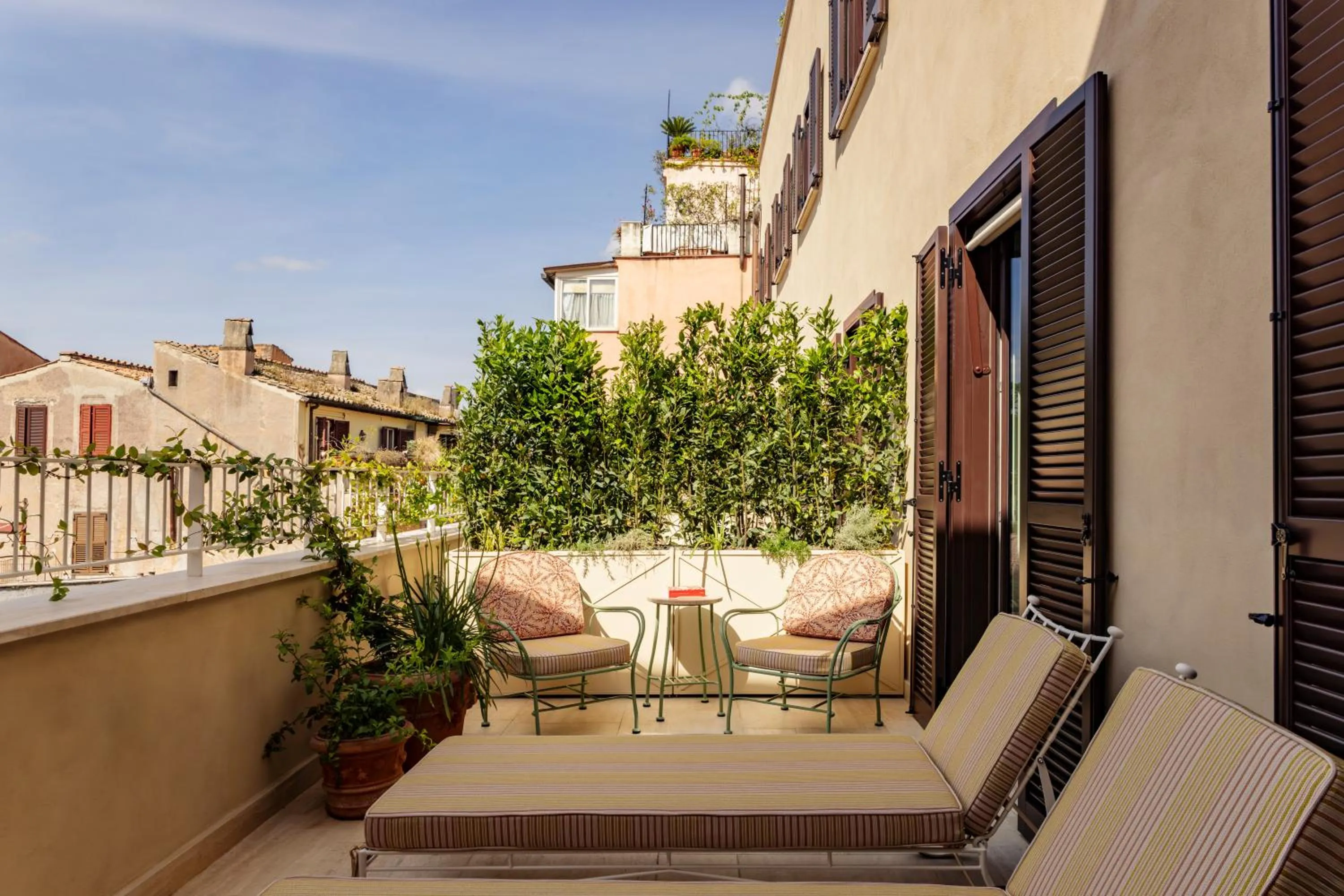 Balcony/Terrace in Casa Monti Roma