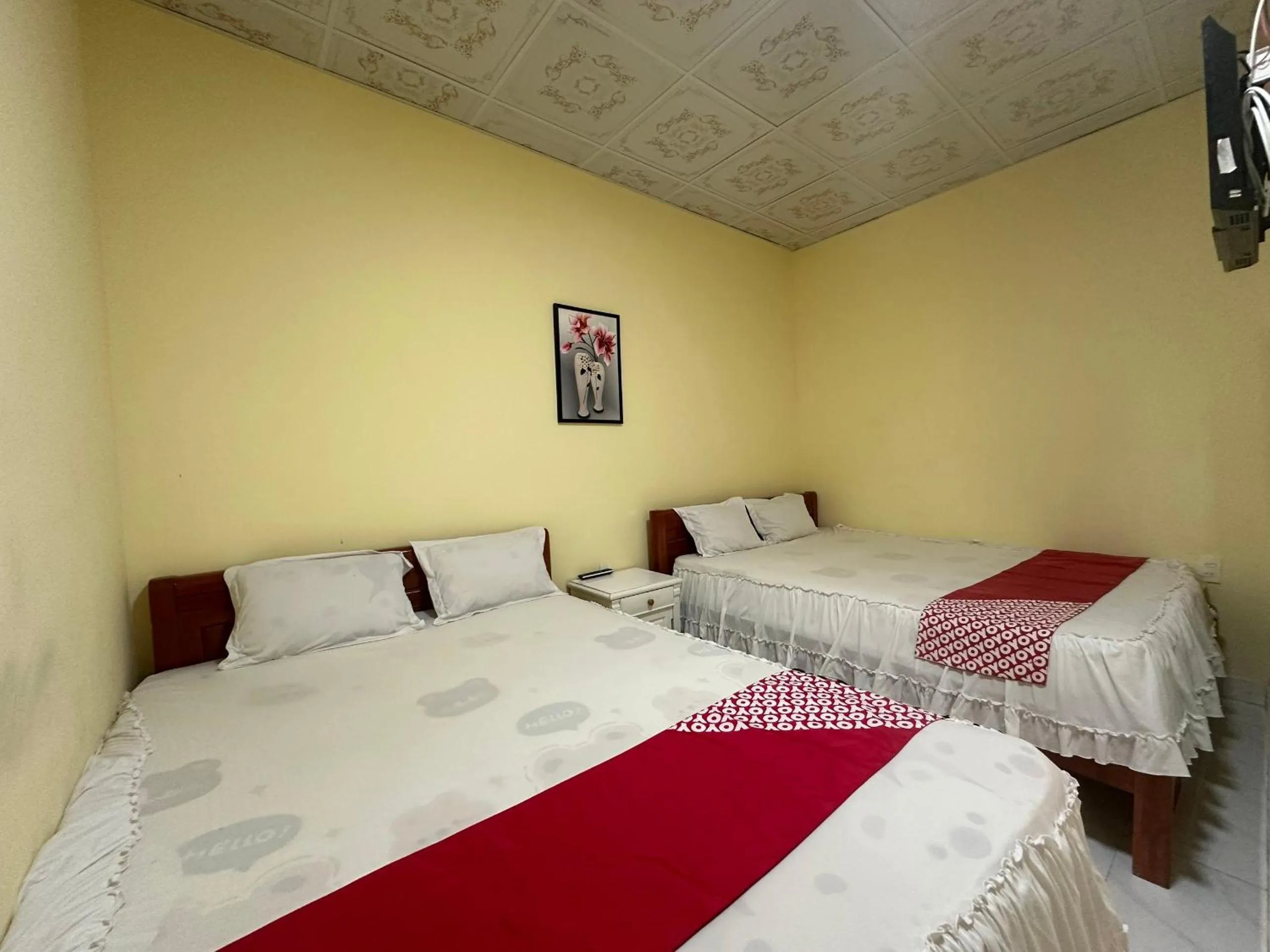 Bedroom, Bed in OYO 1228 Gia Hoang Homestay