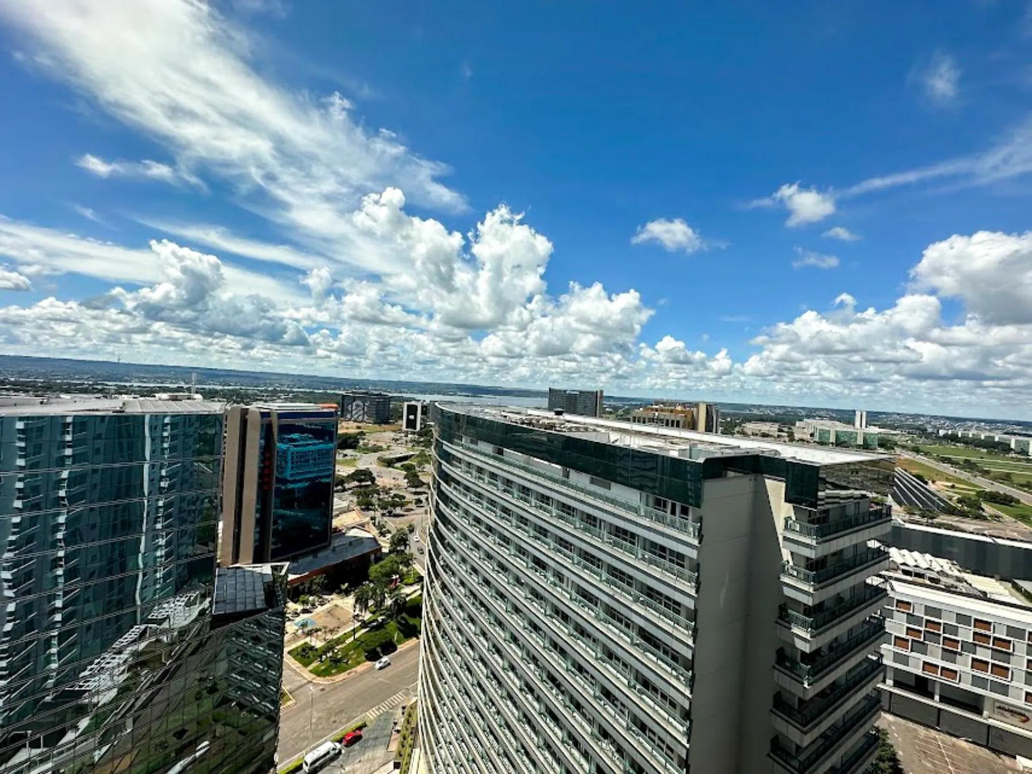 City view in Flat Família Saint Moritz Brasília Hotel