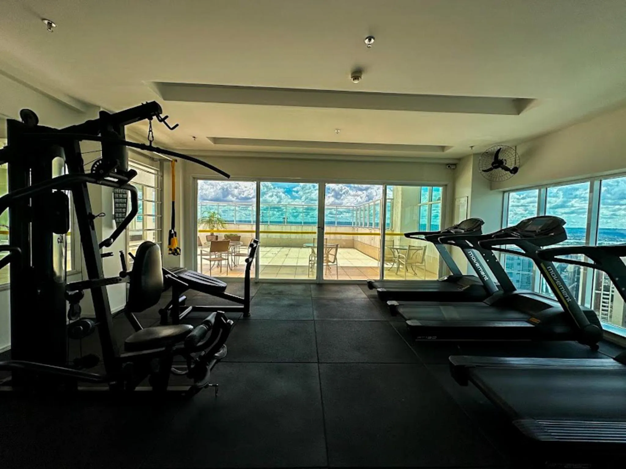 Fitness centre/facilities in Flat Família Saint Moritz Brasília Hotel