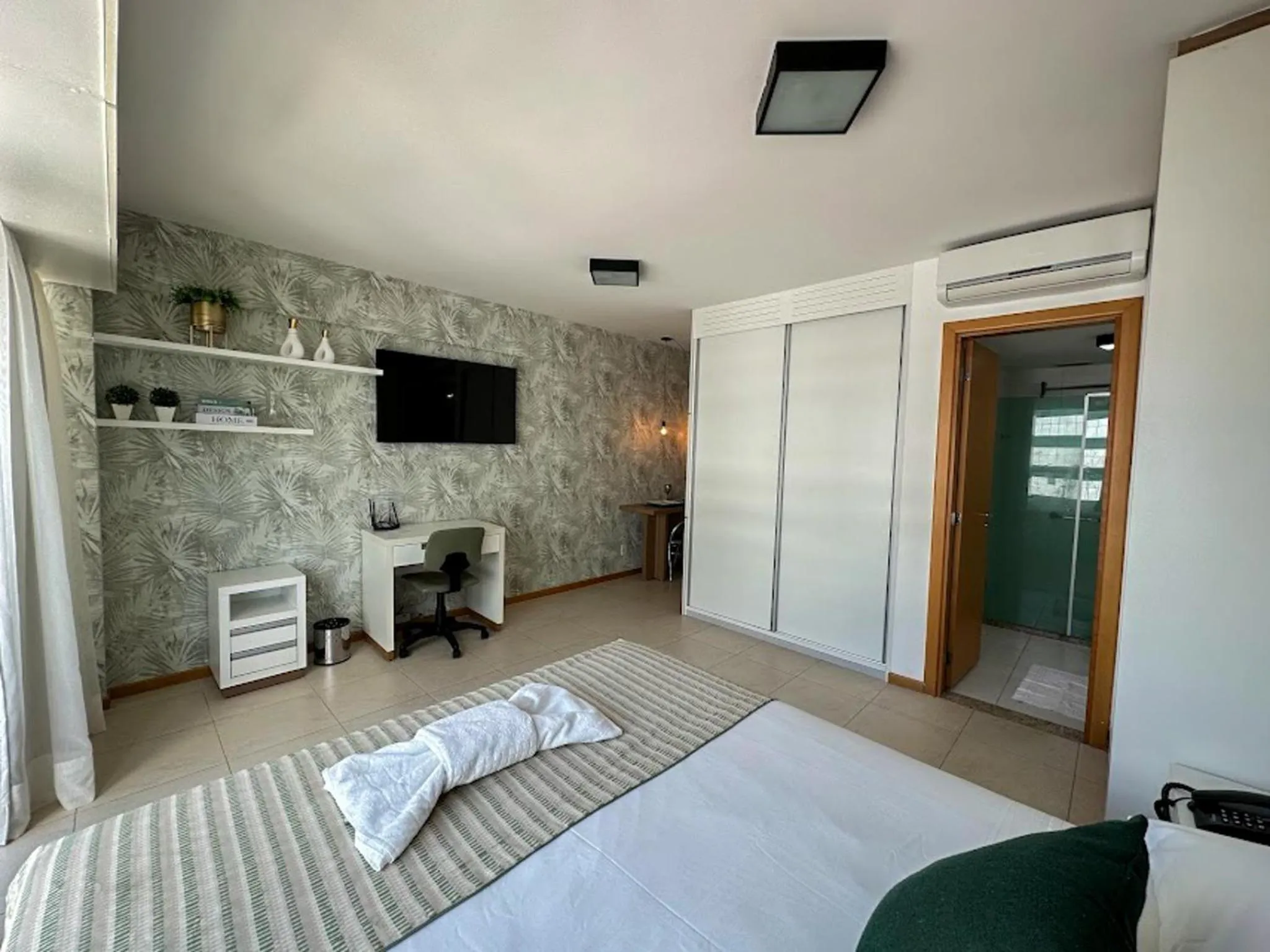 Photo of the whole room, Bed in Flat Família Saint Moritz Brasília Hotel