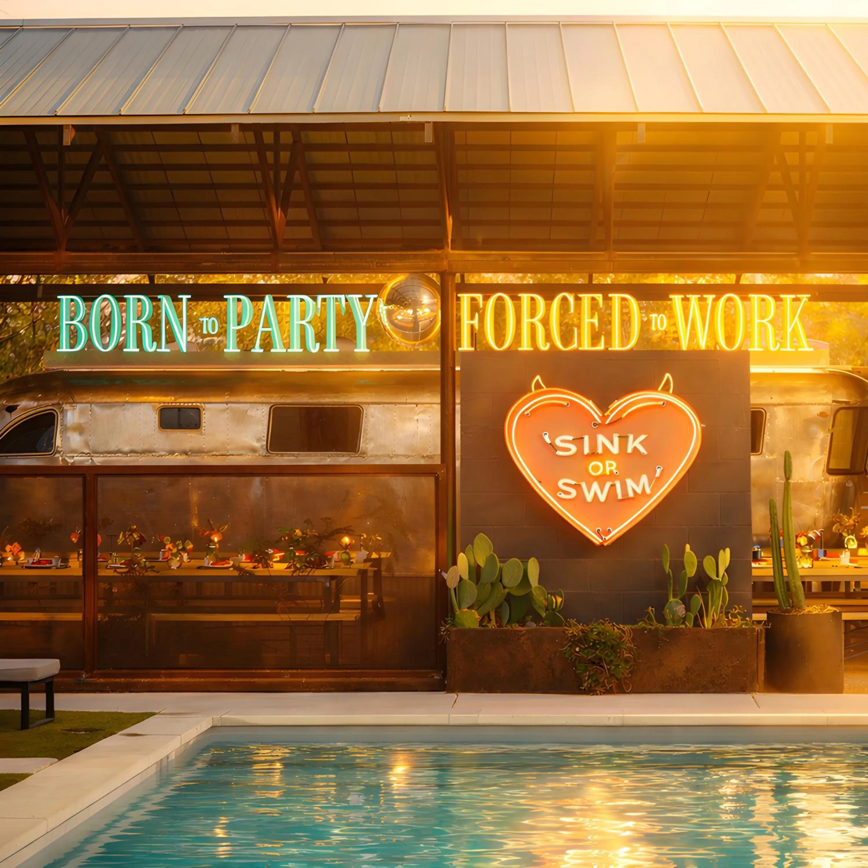 Dining area in Melrose River Club Resort