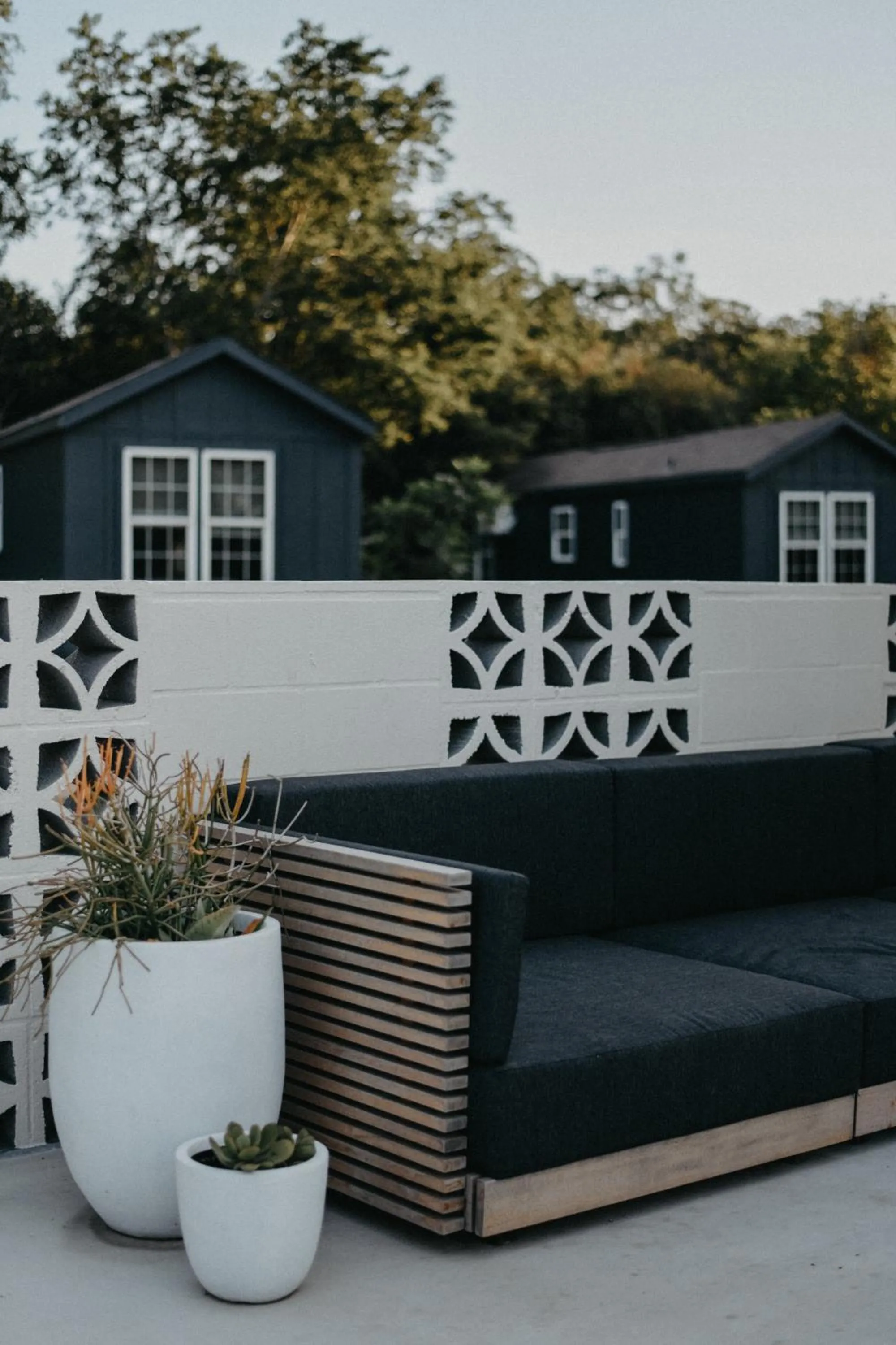Pool view in Melrose River Club Resort