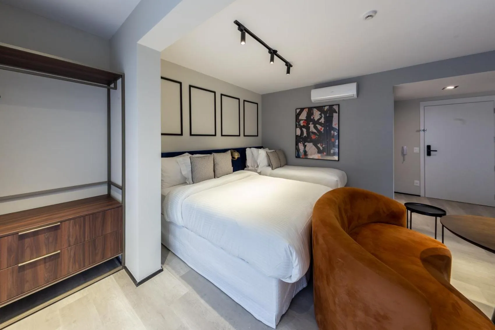 Bed in Charlie On The Parc Ibirapuera Hotel